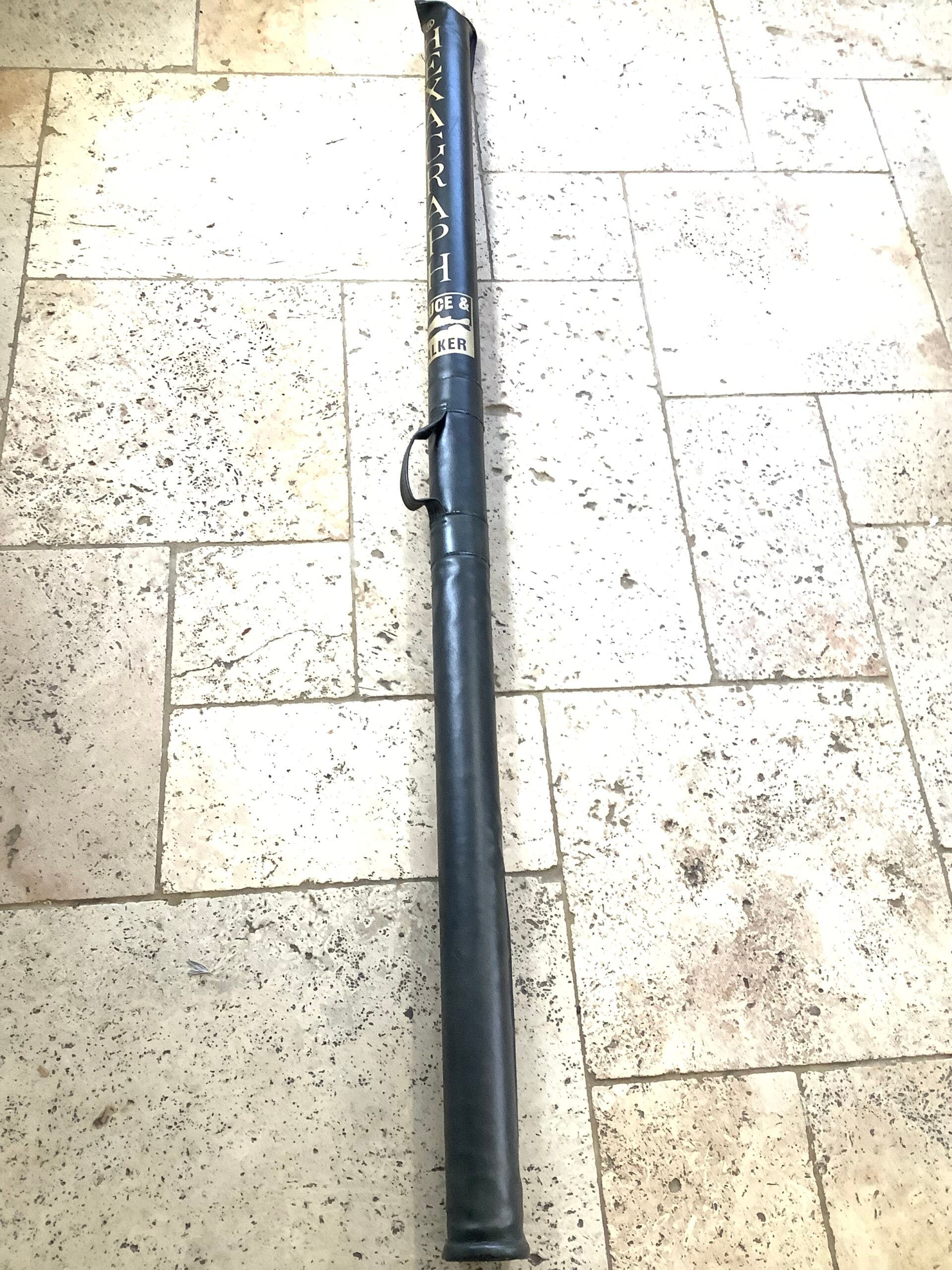 Rare Bruce Walker Hexagraph Rod Carrier