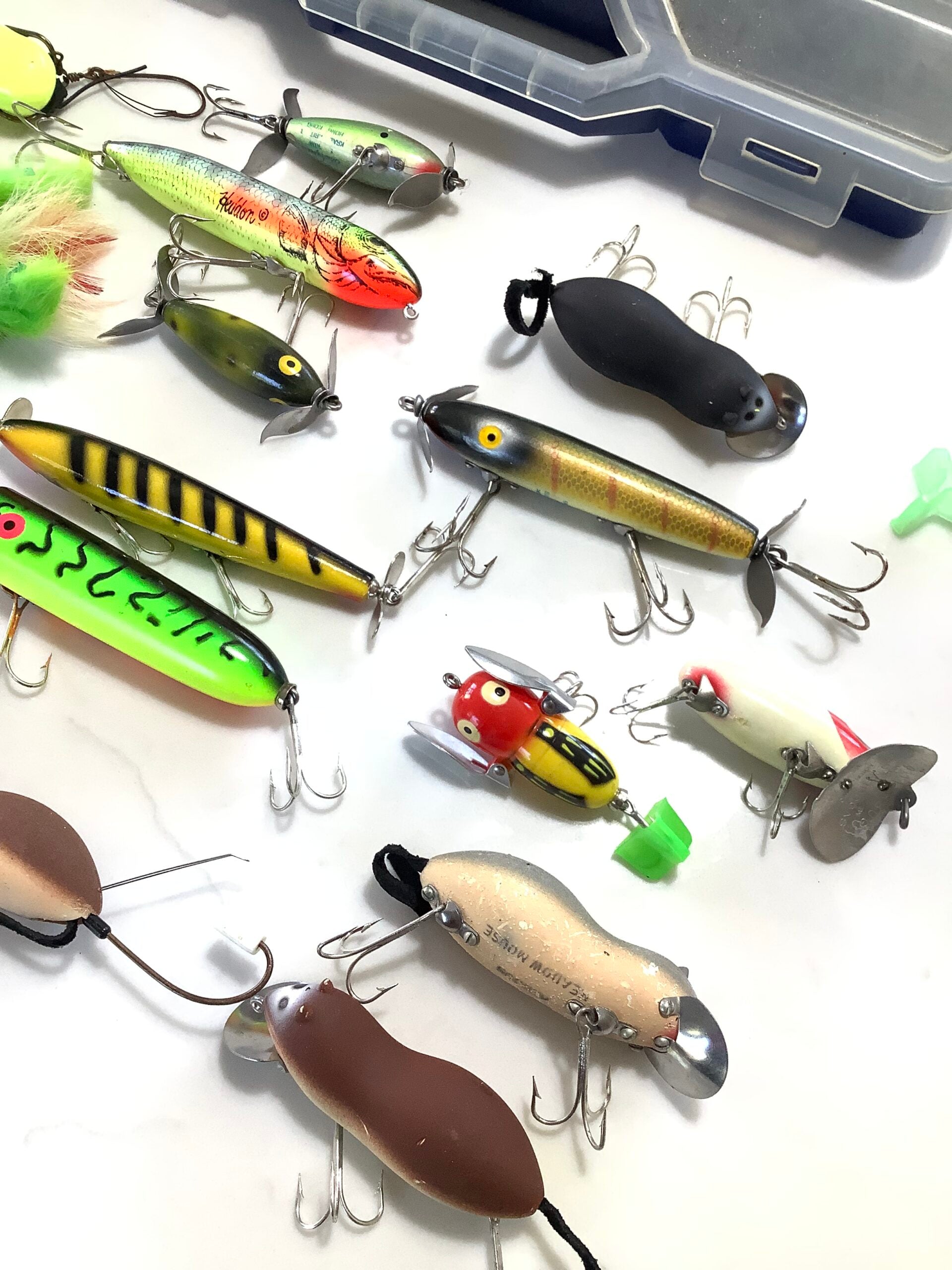 A selection of HEDDON lures – Antique & Vintage Fishing Tackle