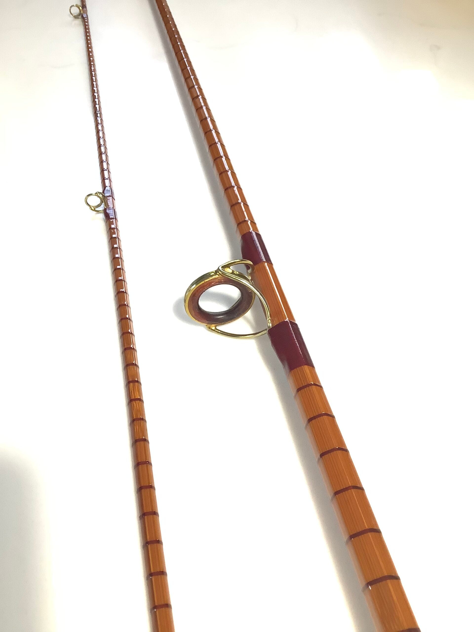 Excellent B.JAMES Richard Walker MKIV AVON Built cane Rod