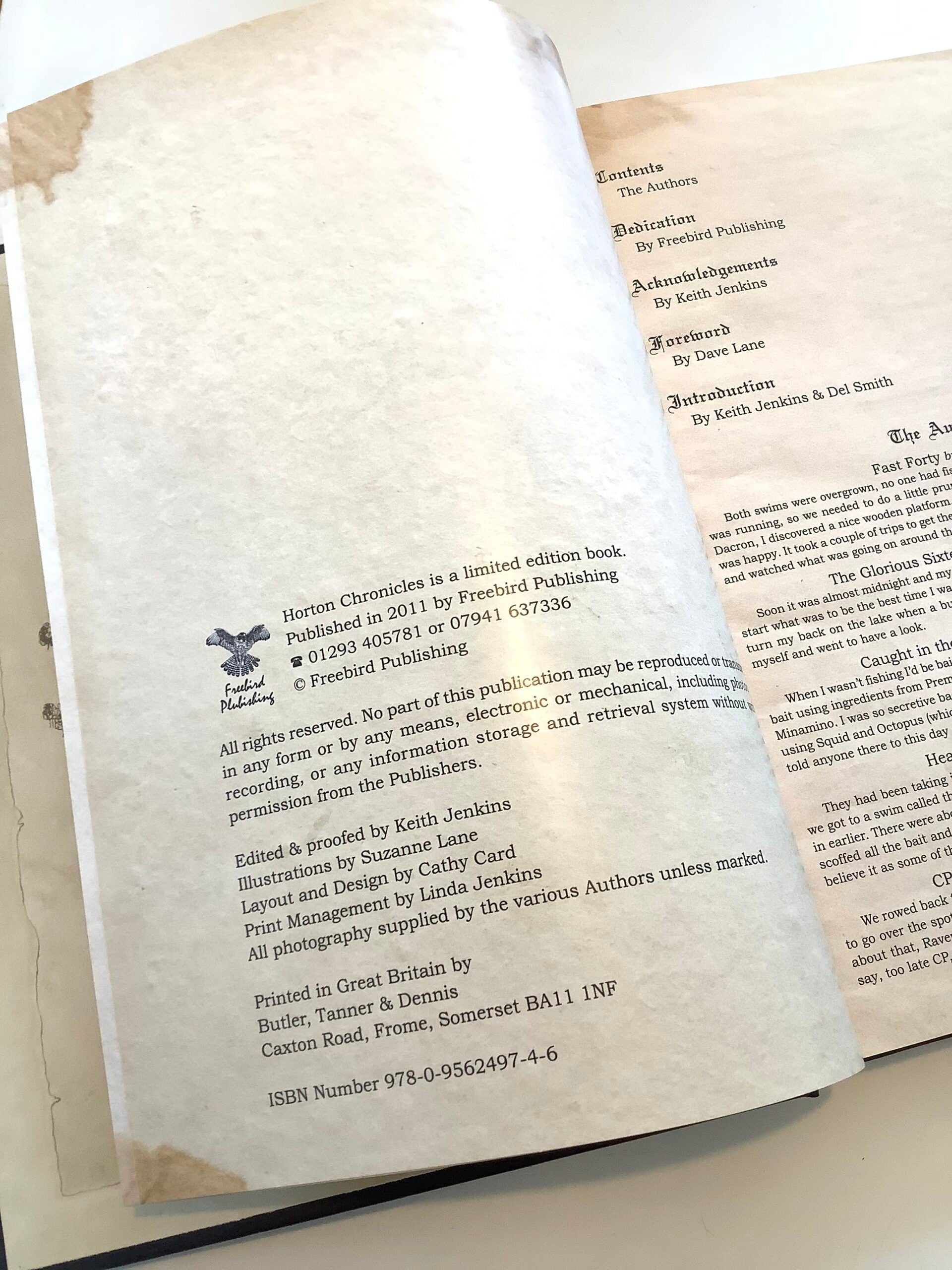 The Horton Chronicles Limited 1st Edition