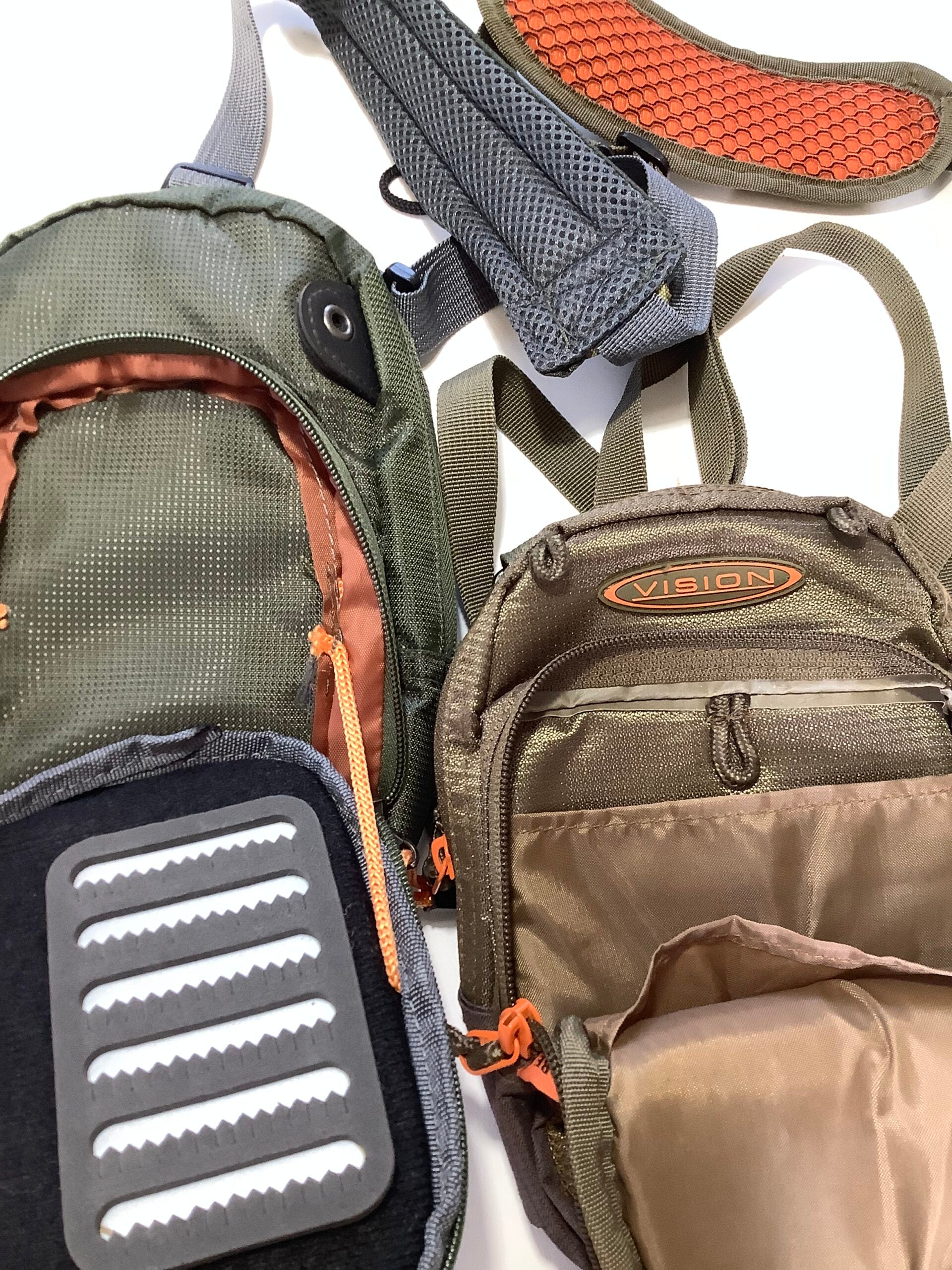 VISION Fly Fishing Chest Pack as New + Another Chest Pack