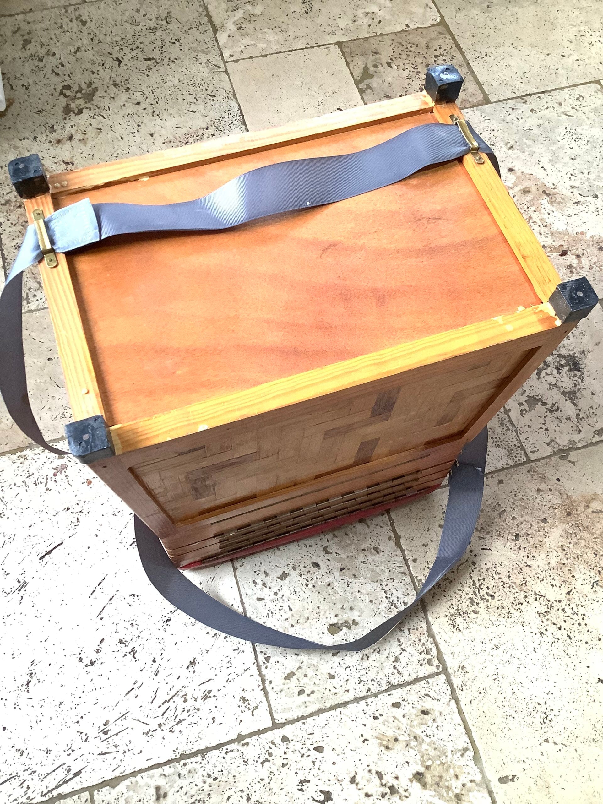 Vintage Retro Fisherman’s Seat Tackle Box