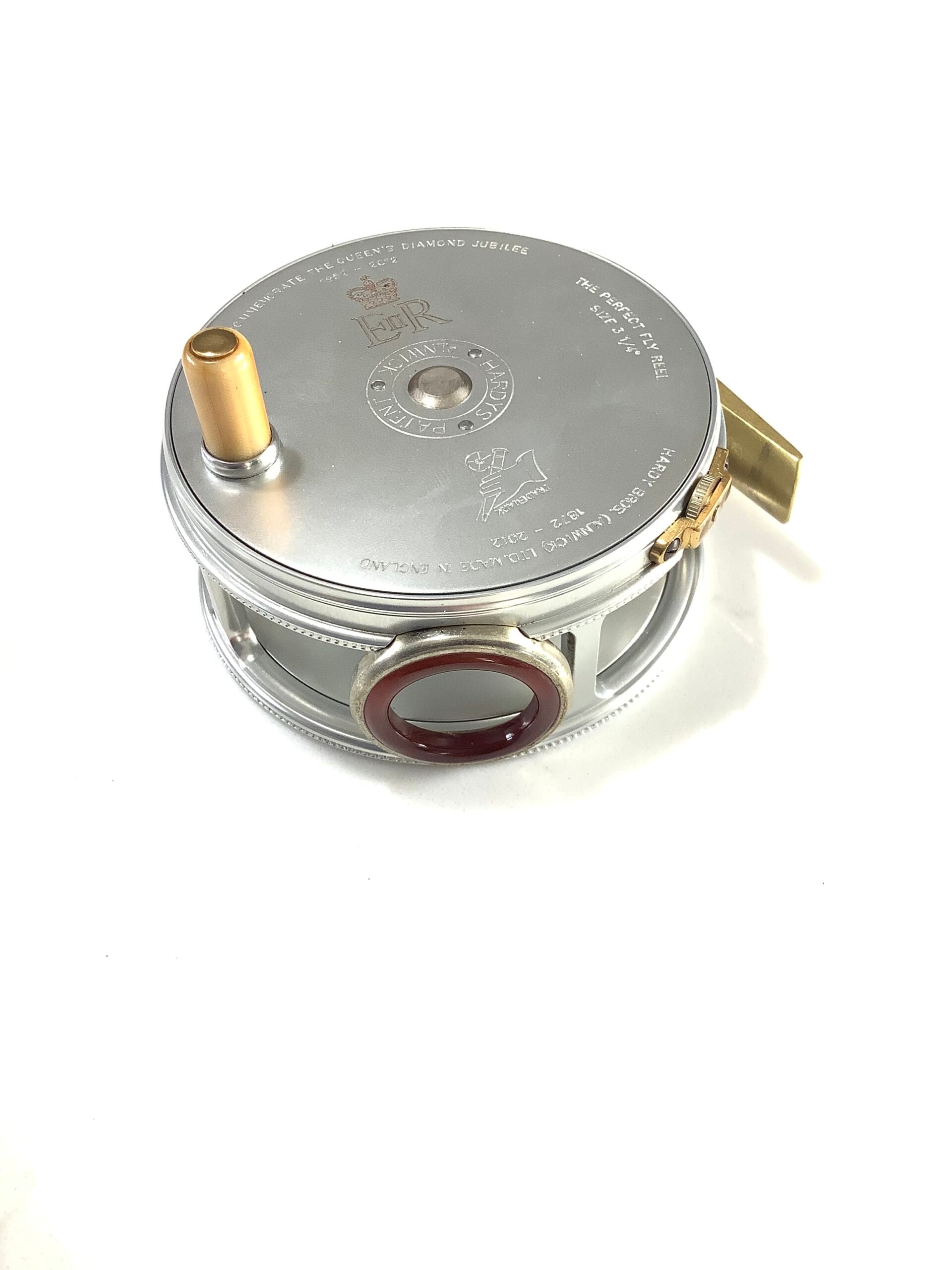 New unused Hardy Bros Limited Edition Commemorative Diamond Jubilee 1912 Perfect Fly Reel