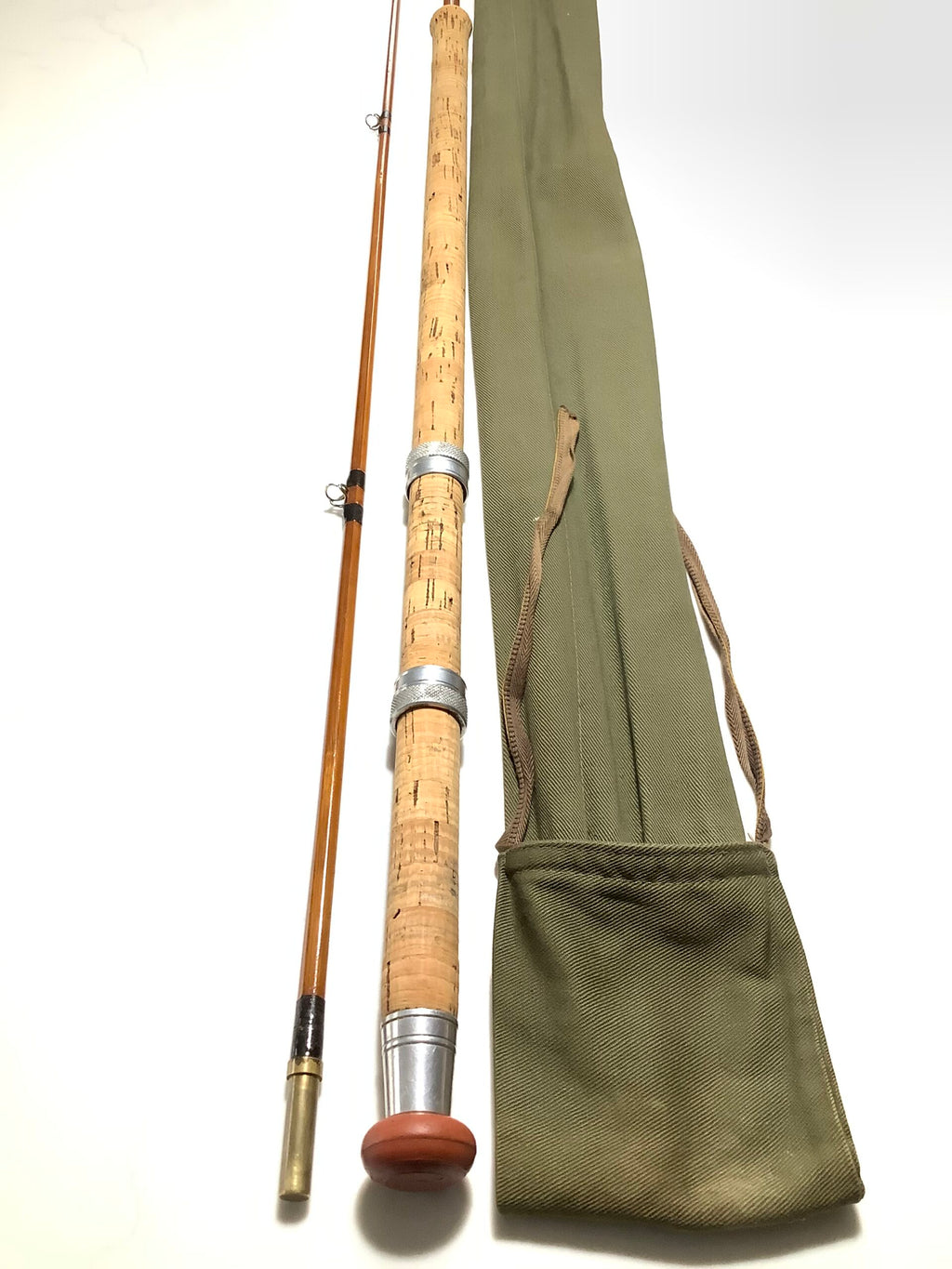 Rare EALING B.JAMES MKIV Built Cane Carp Rod