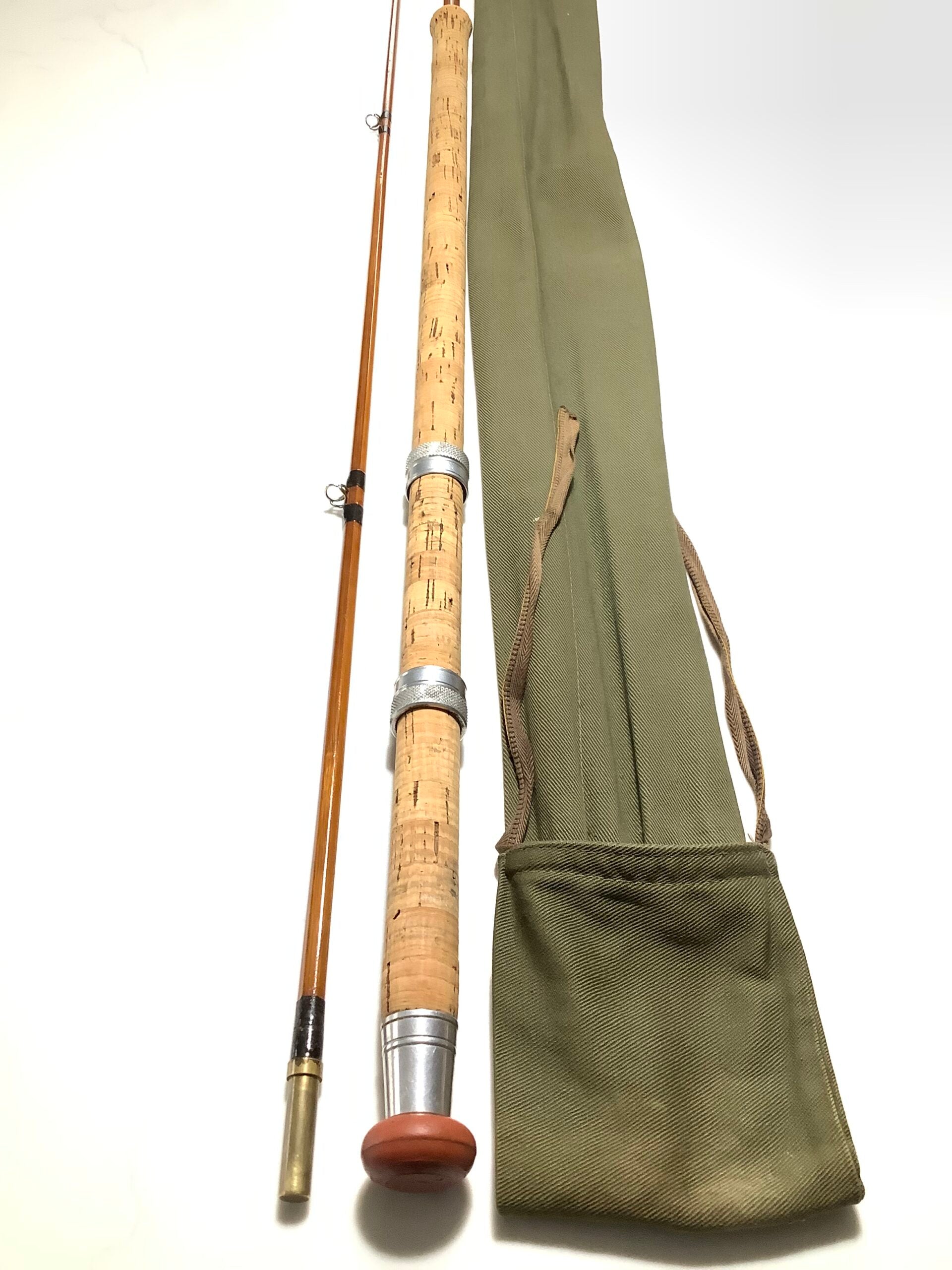 Rare EALING B.JAMES MKIV Built Cane Carp Rod