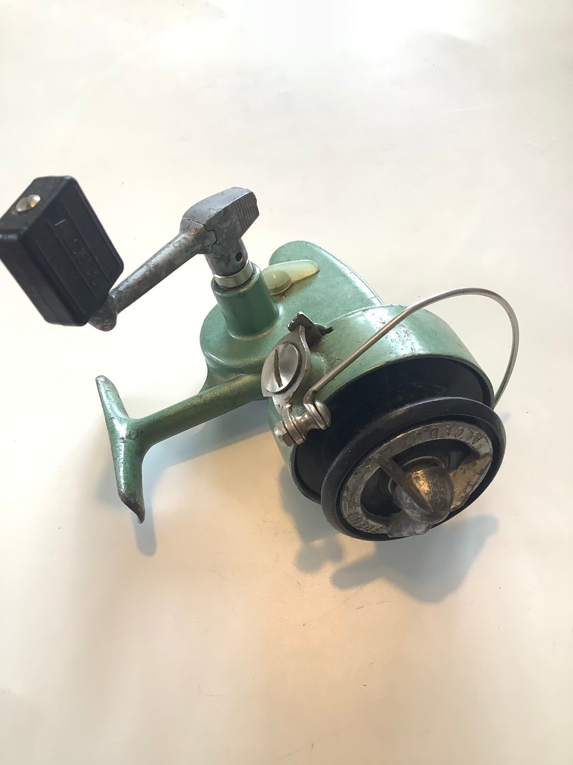 alcedo italian fishing reels Rare Vintage Italian Alcedo Fixed Spool Reel