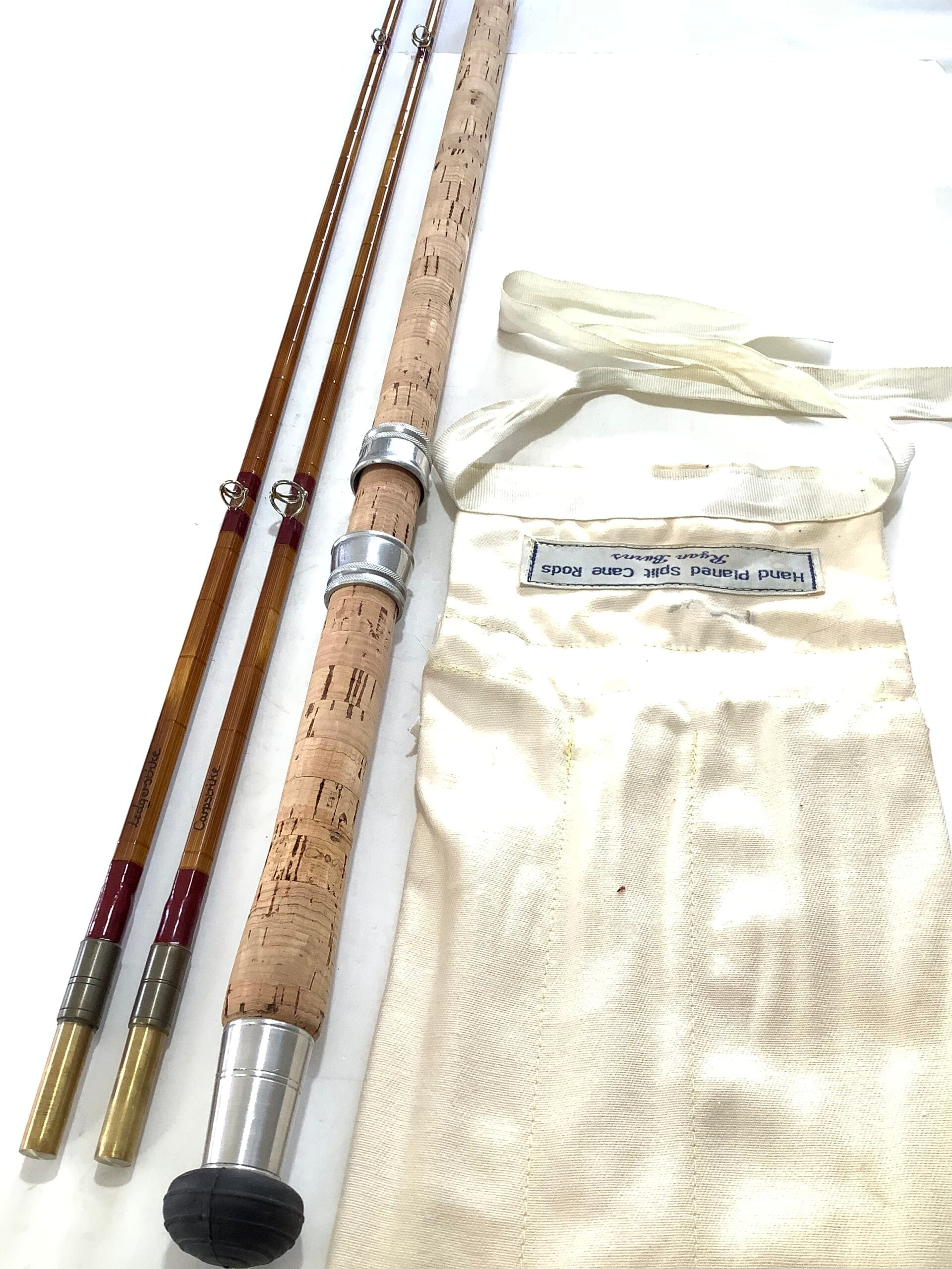 RYAN BURNS “ CARPSTRIKE” Built Cane Rod Two Tips