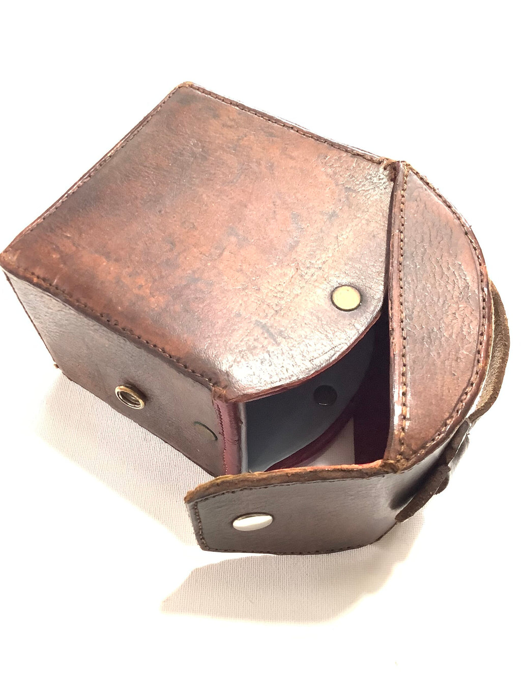 Vintage Block Leather Reel Cases