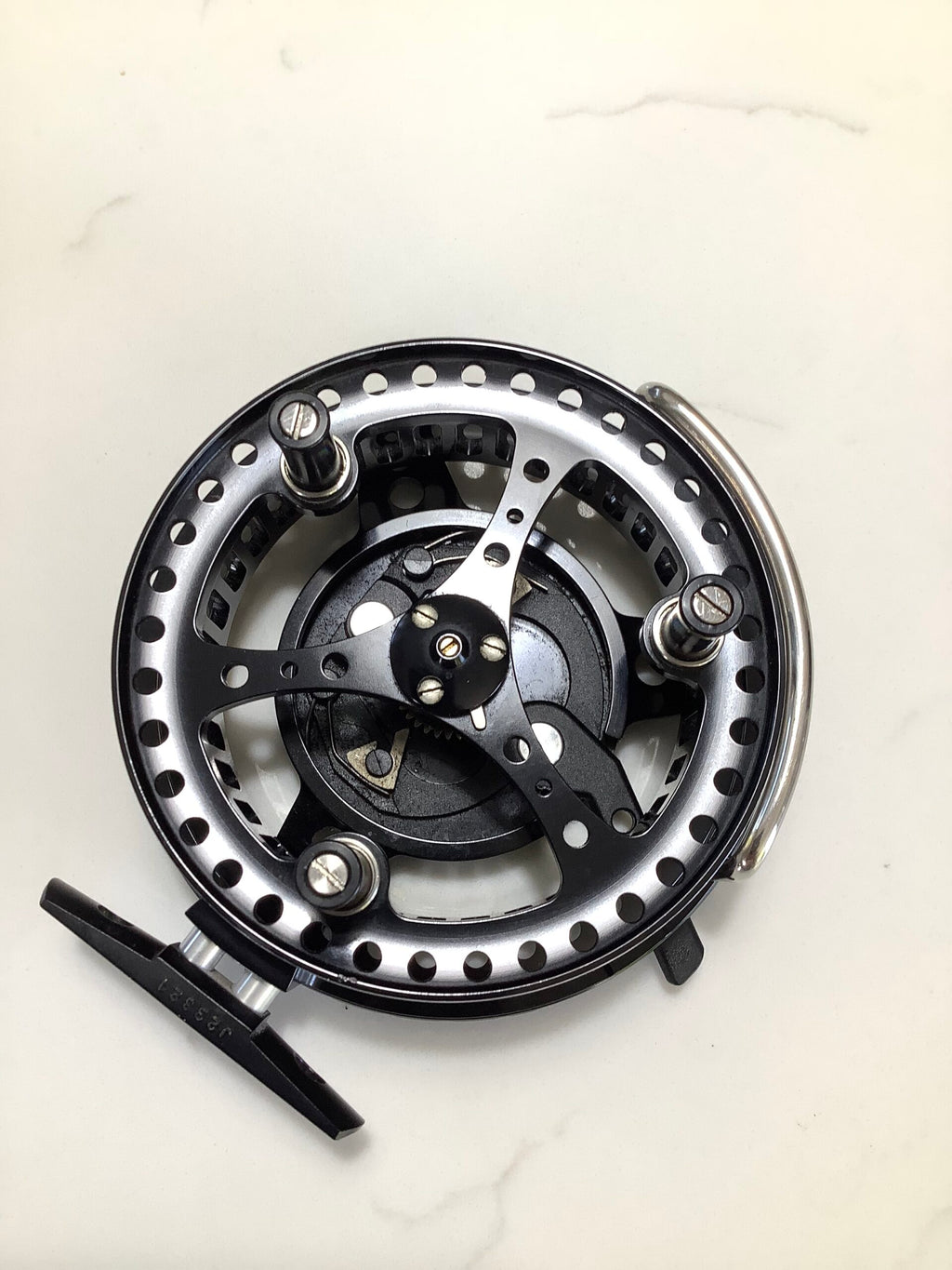 Hardy Bros CONQUEST Black version 4” Centrepin