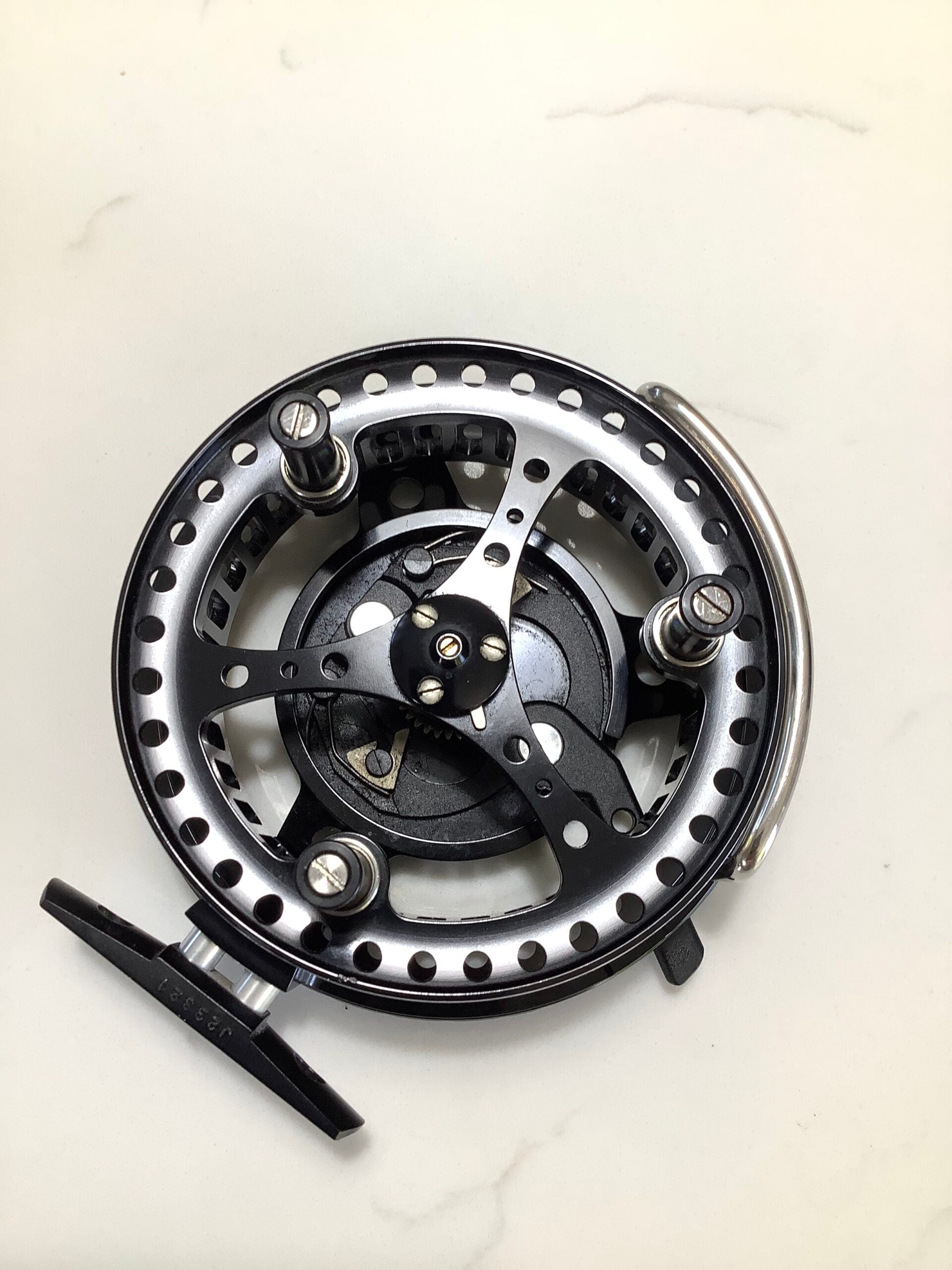 Hardy Bros CONQUEST Black version 4” Centrepin