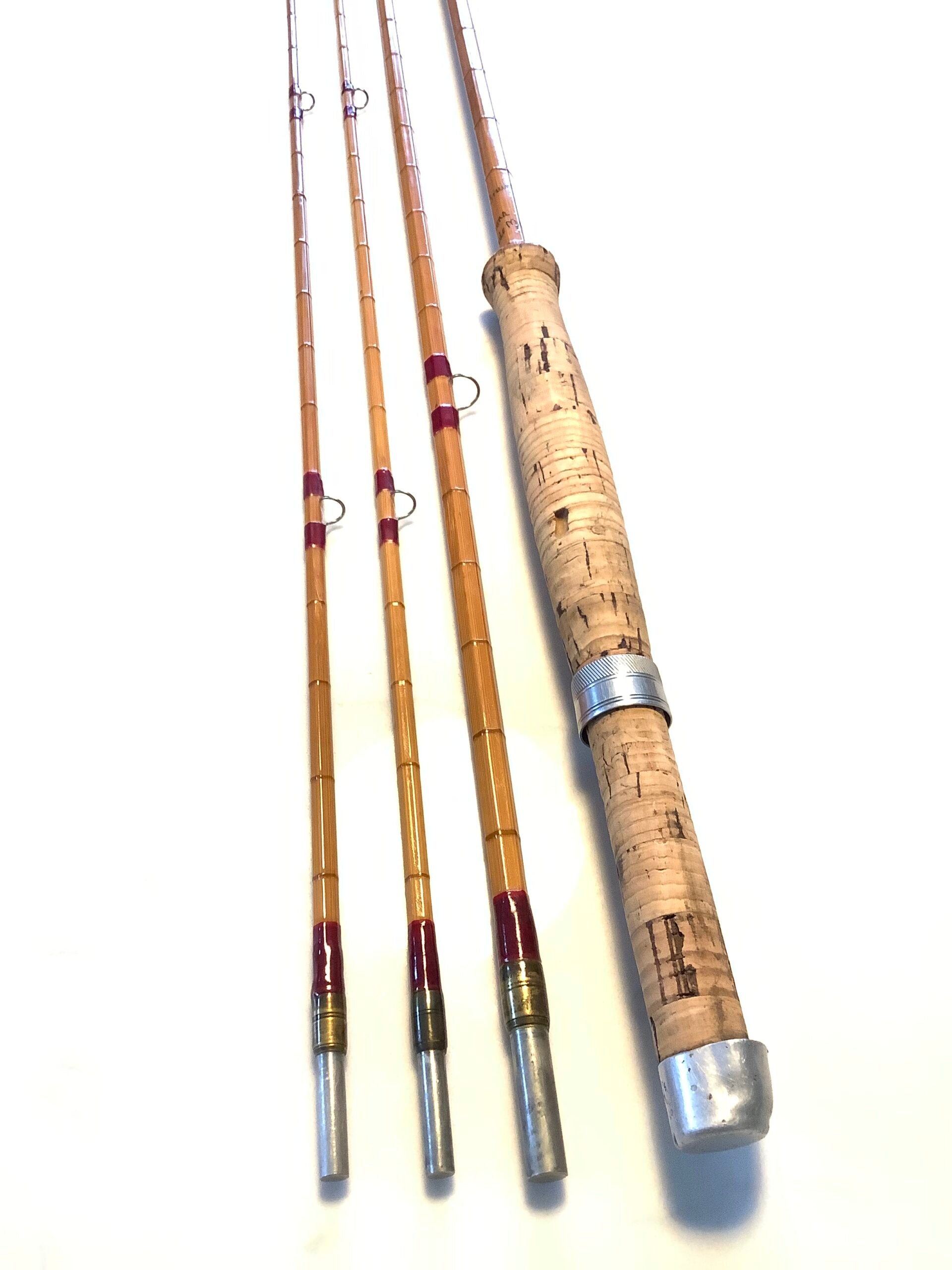 Hardy Bros J.J.H TRIUMPH 8ft 9” Palakona Fly Rod with twin Tips Leather Case