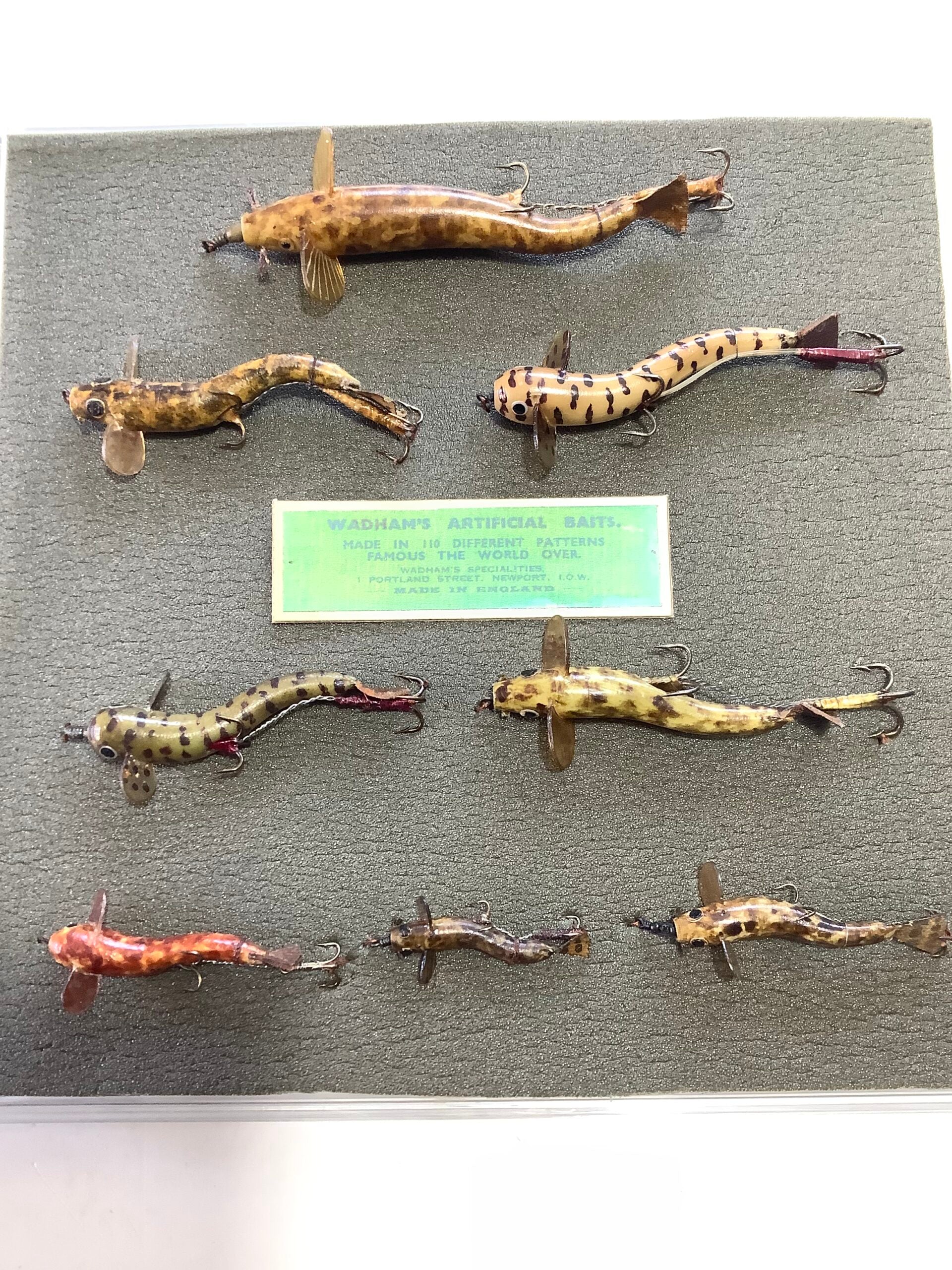 Antique Collection of PERCY WADHAMS “ Stone Loach “ Early carved Horn Versions