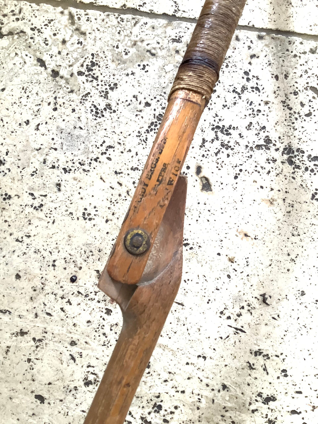 Rare HARDY BROS Antique circa 1870s Ash Folding Trout Fly Fishers Net