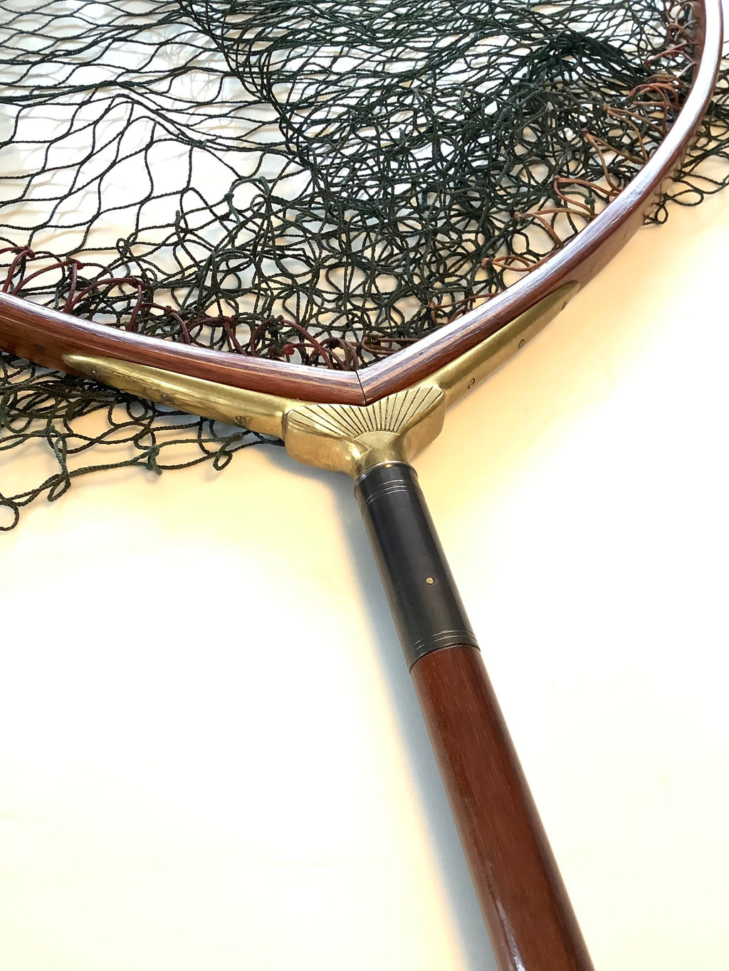 Very Rare Mr Crabtree Large Landing net by Master Craftsman LESZEK DELAG