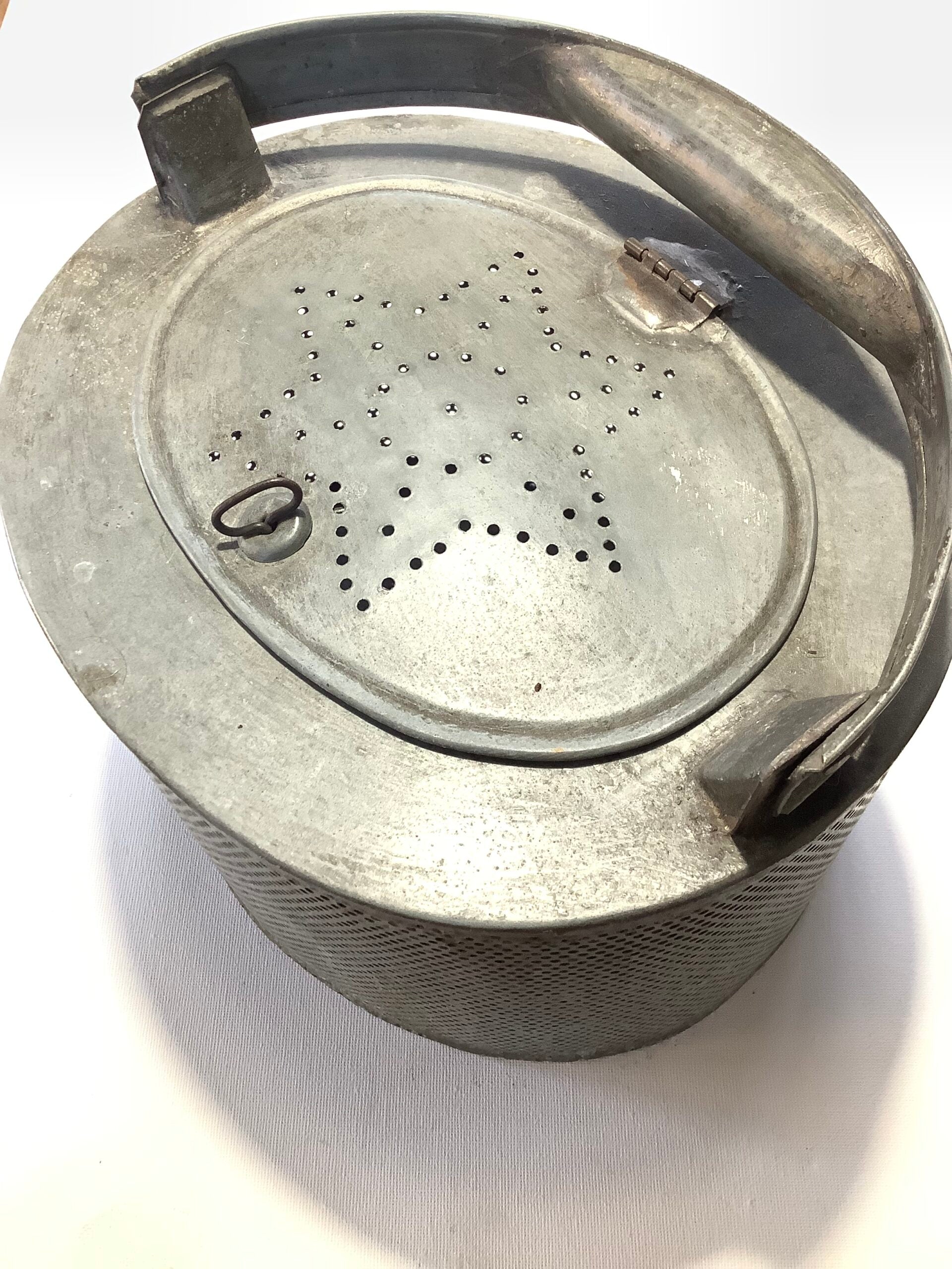 Antique Fisherman’s Bait Carrier