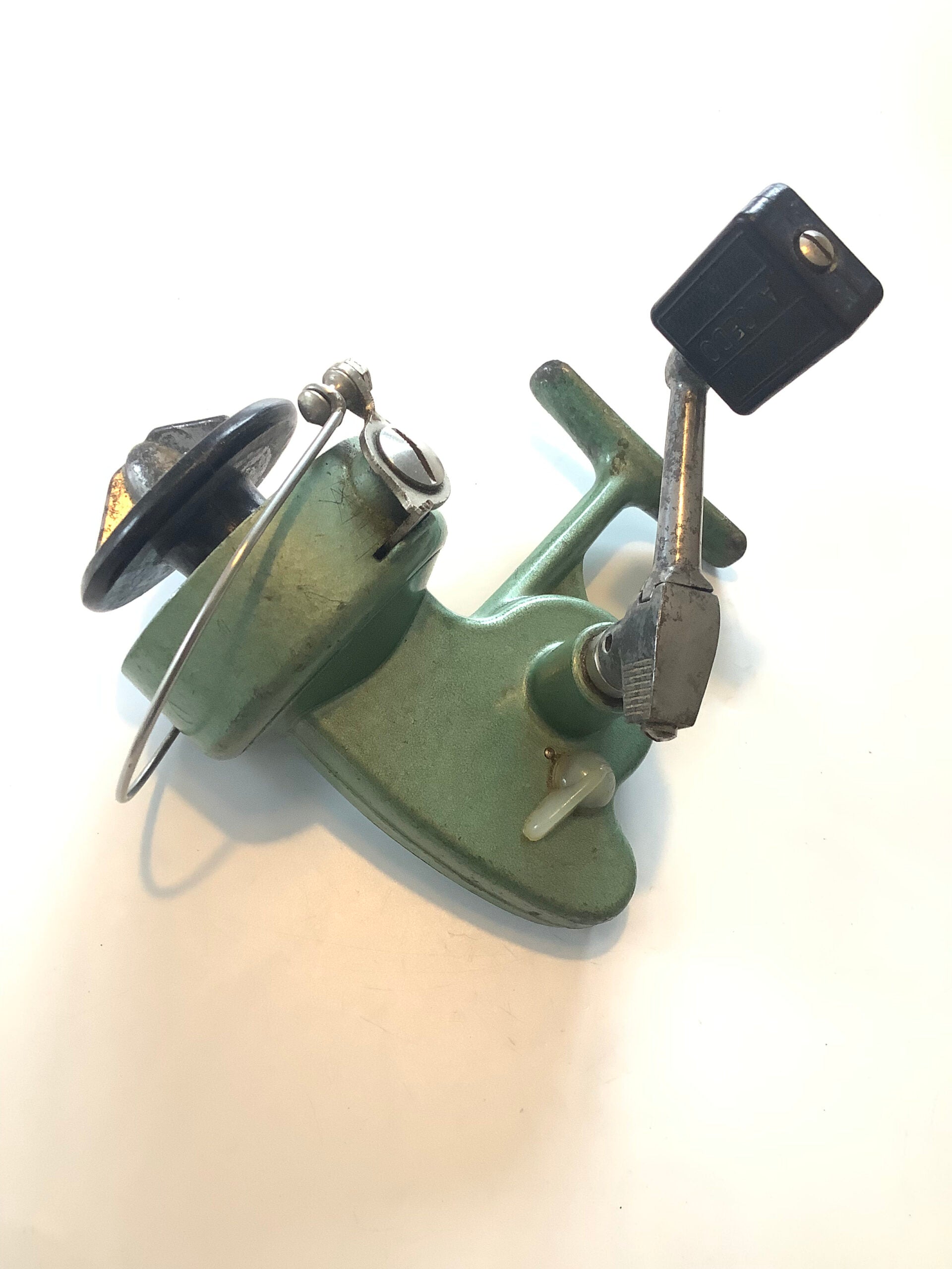 Rare Vintage Italian Alcedo Fixed Spool Reel