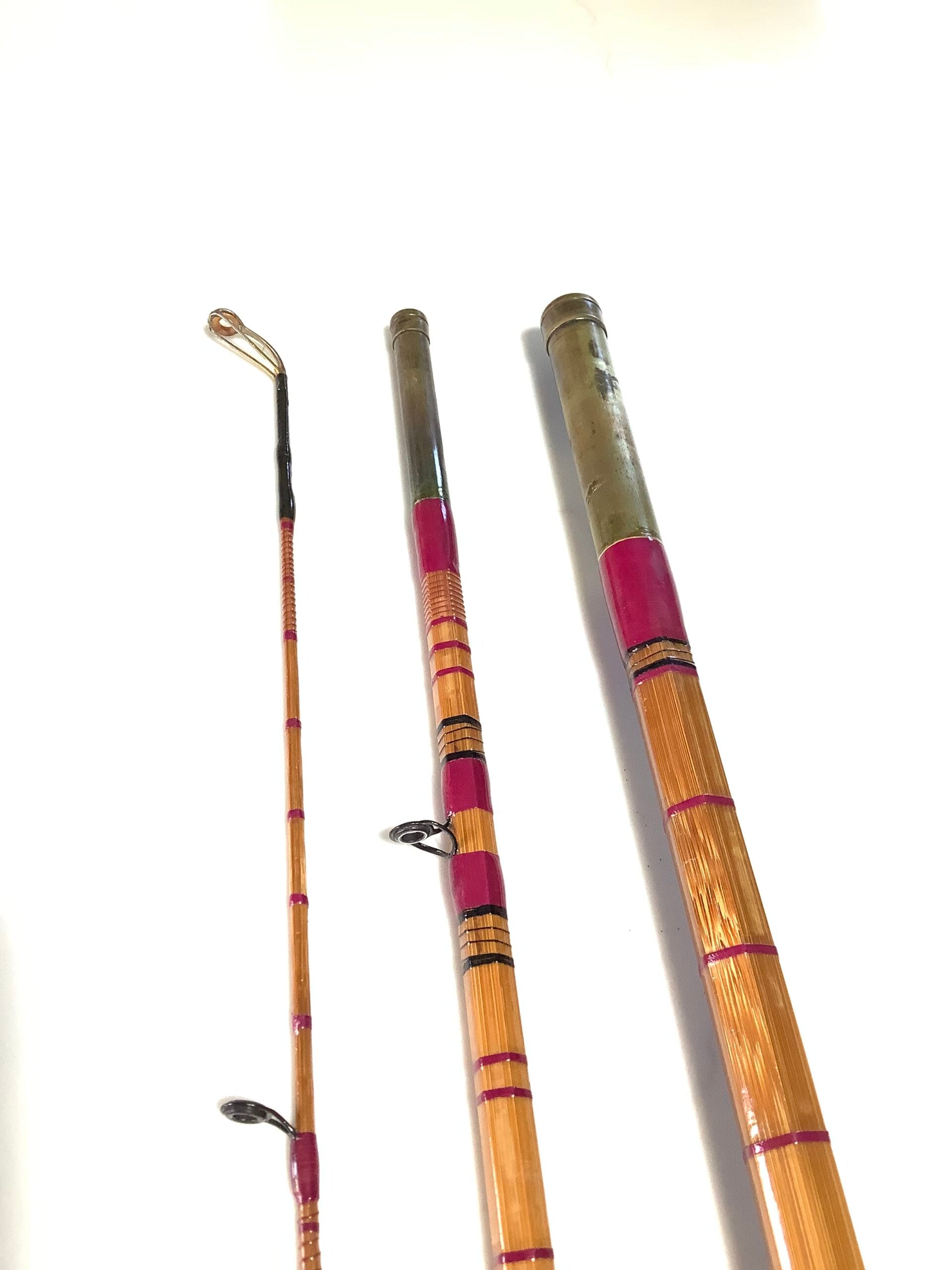 PRECISION RODS TUDOR WORKS Black label 11ft Built Cane AVON Rod