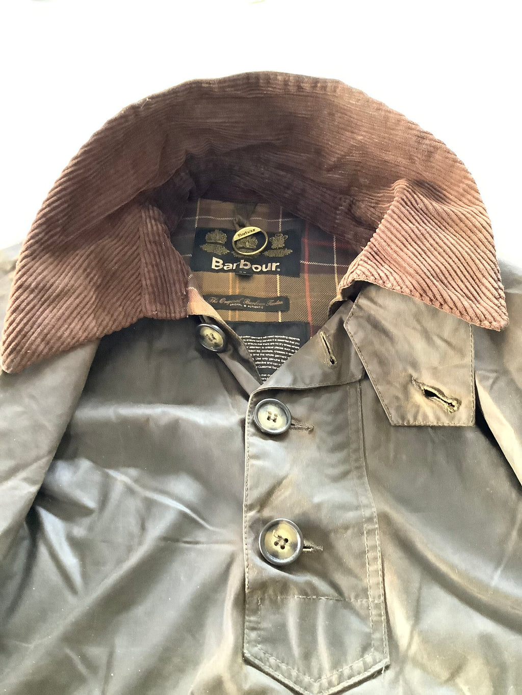 BARBOUR LONGSHOREMAN SMOCK 40” Medium/Large Size