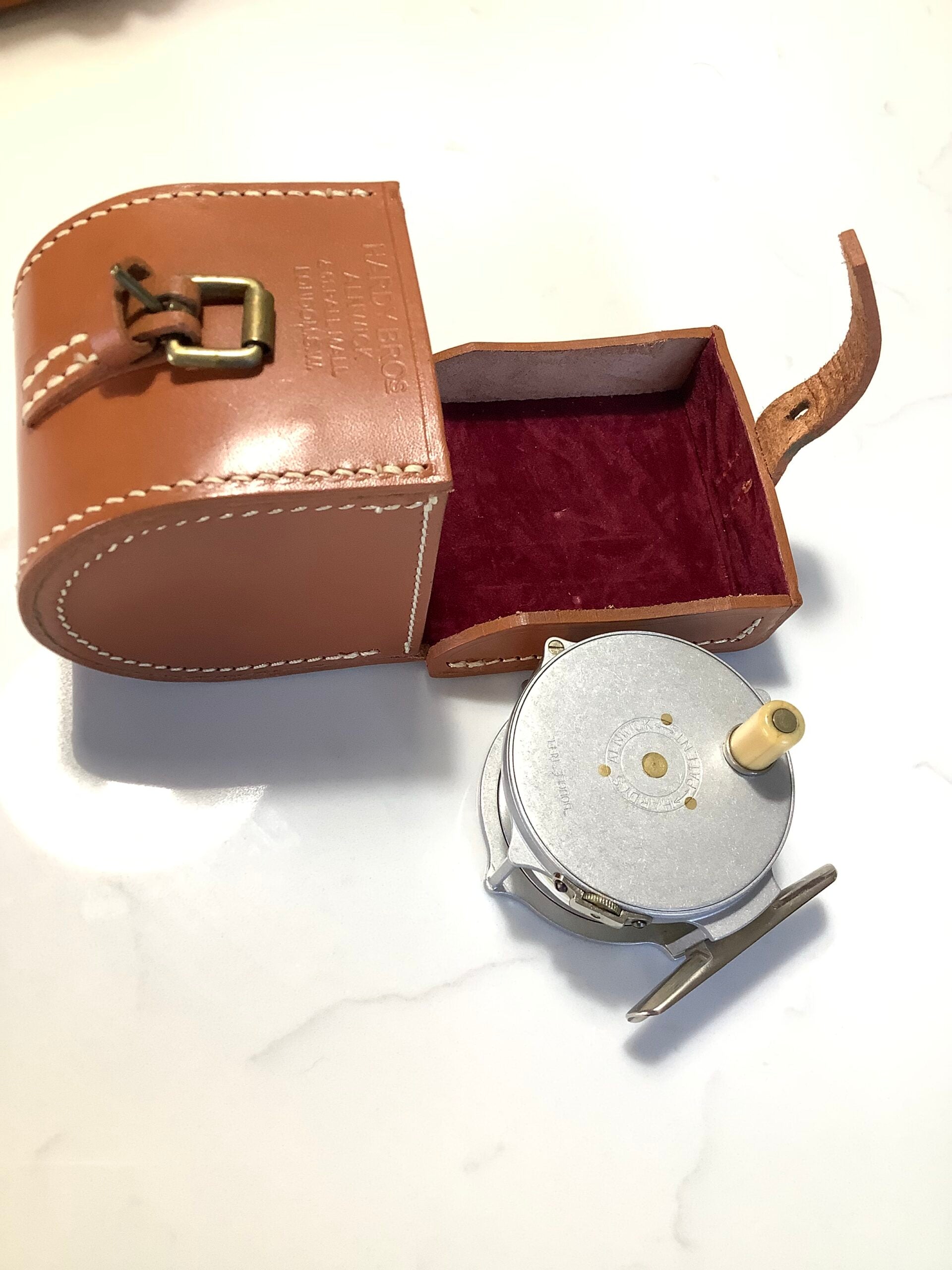 HARDY Bougle 2 1/2” Fly Reel  with New #5 Floating line