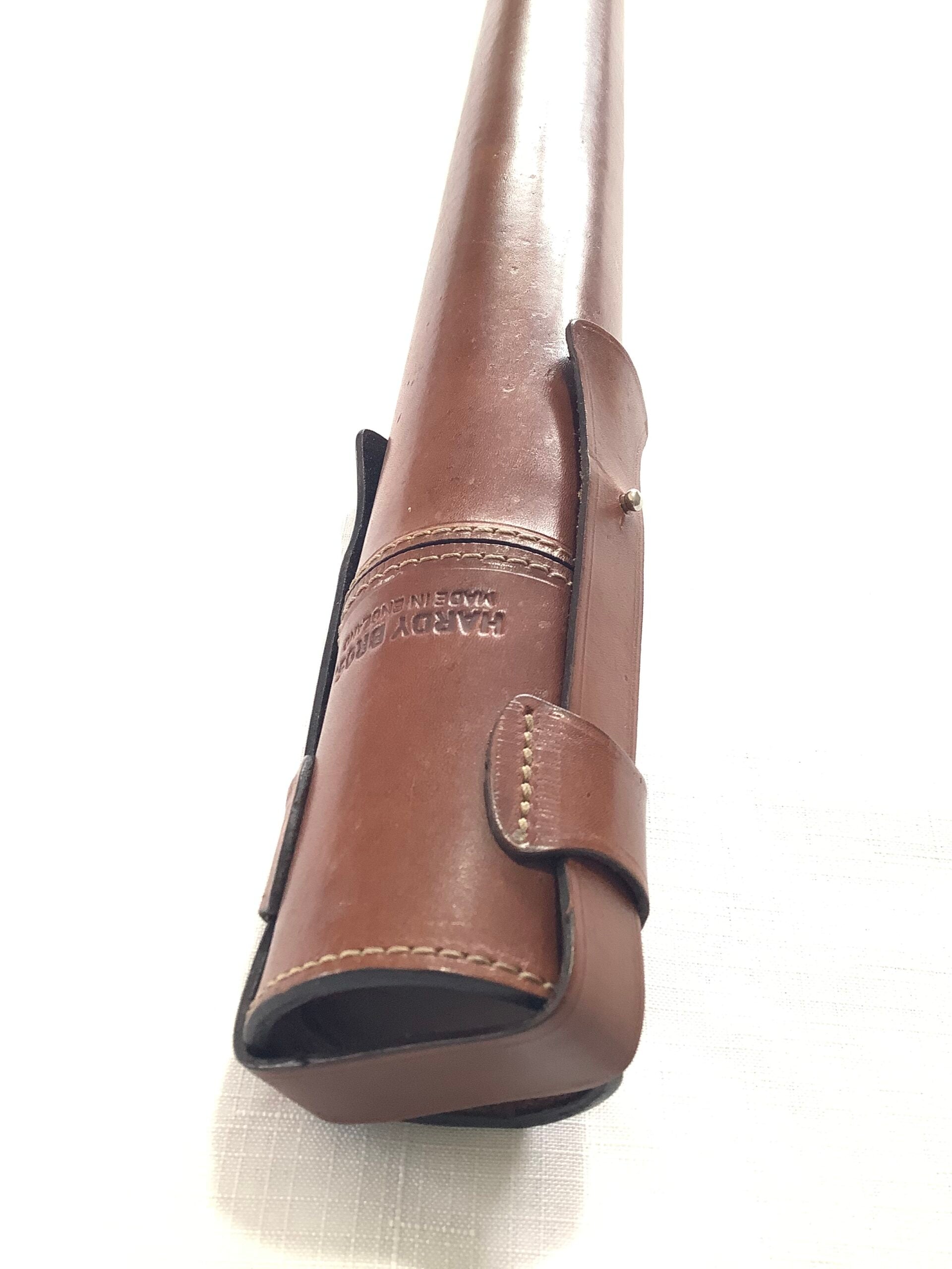 Very Rare HARDY BROS Crafted Leather Rod Carrier