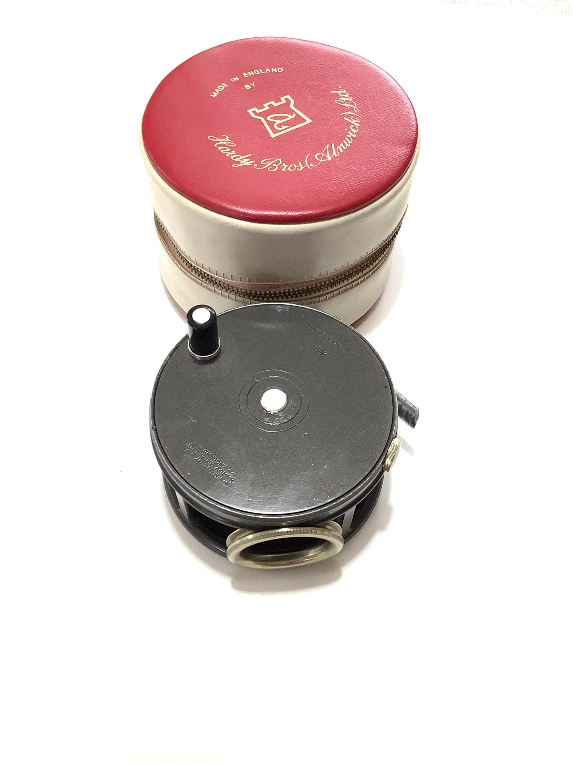 CLASSIC HARDY BROS THE PERFECT SALMON FLY REEL WITH REVOLVING LINE GUIDE