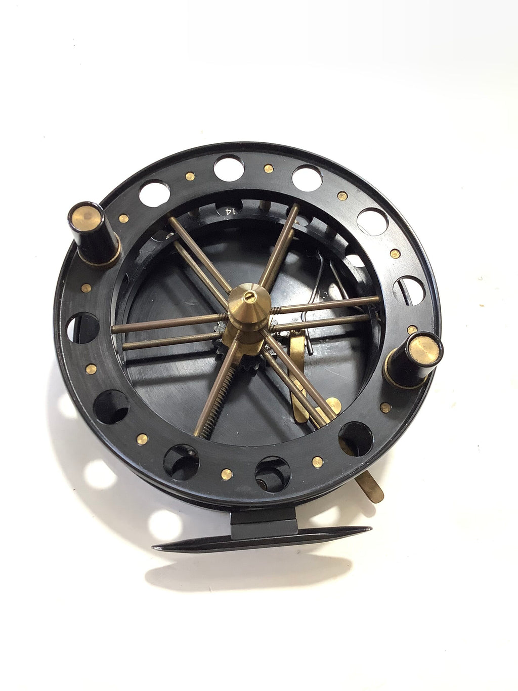 Scarce PAUL WITCHER “ The Avon Centrepin “ with Rare fitted Line Guide