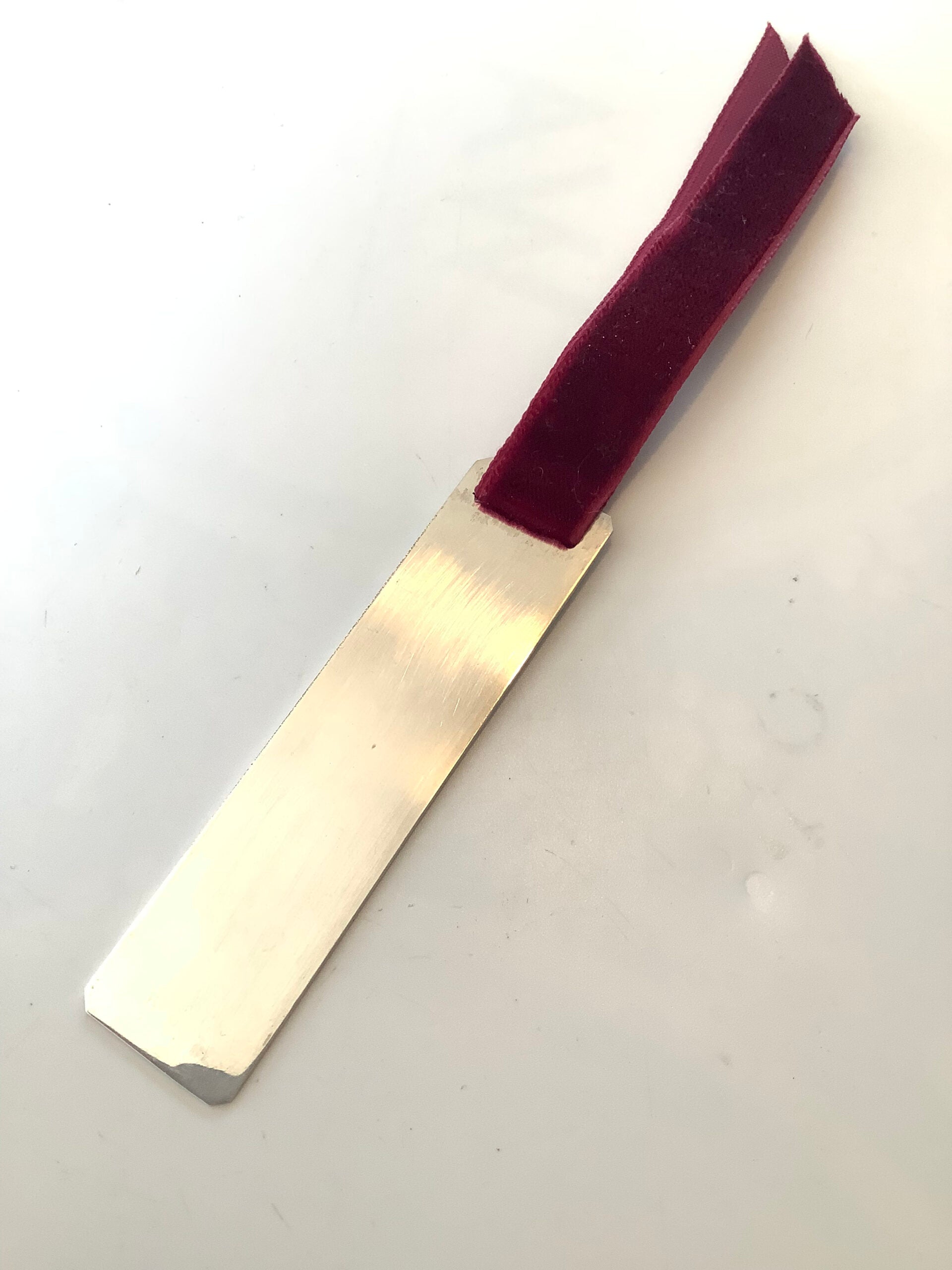 Vintage Silver Salmon Trout Fly Book Mark
