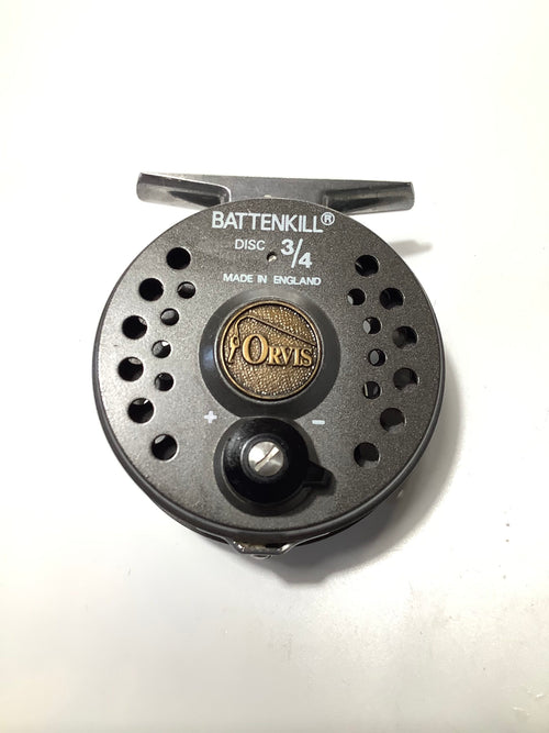 battenkill 3 4 made in england fly reel Orvis Disc # 3/4 – Antique & Vintage Fishing Tackle Abu Garcia Beast Low Cetus The Battenkill disc fly Color:White/Gold