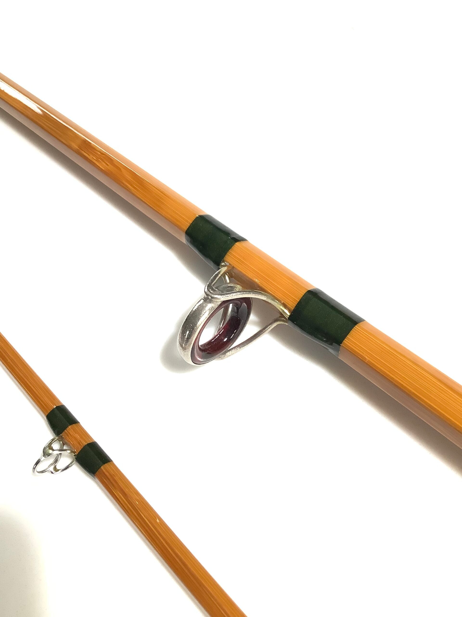 Very RARE Edward Barder “ CHRIS YATES CARP STALKING ” Built Cane Rod