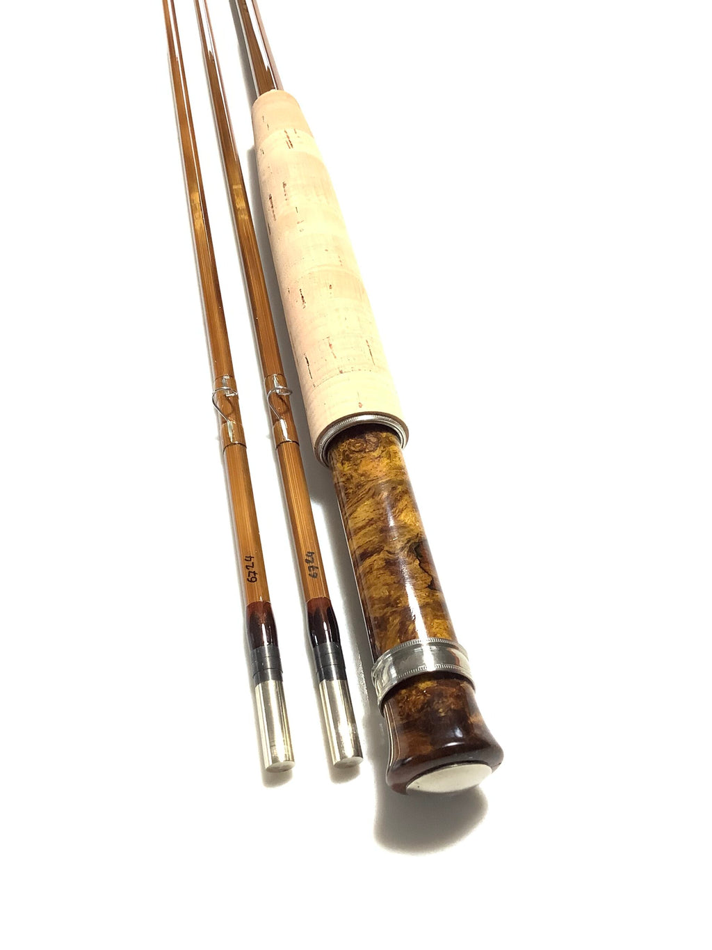 Highest Quality Bespoke Built “ THE CHALK STREAM DELUXE” 7 ft 6” #4 Fly Rod by VANWICK of The Netherlands