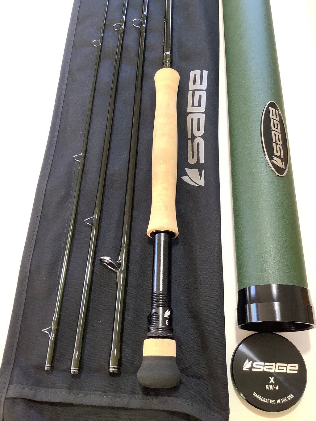 As New SAGE X 10ft #6 Four Piece Fly Rod