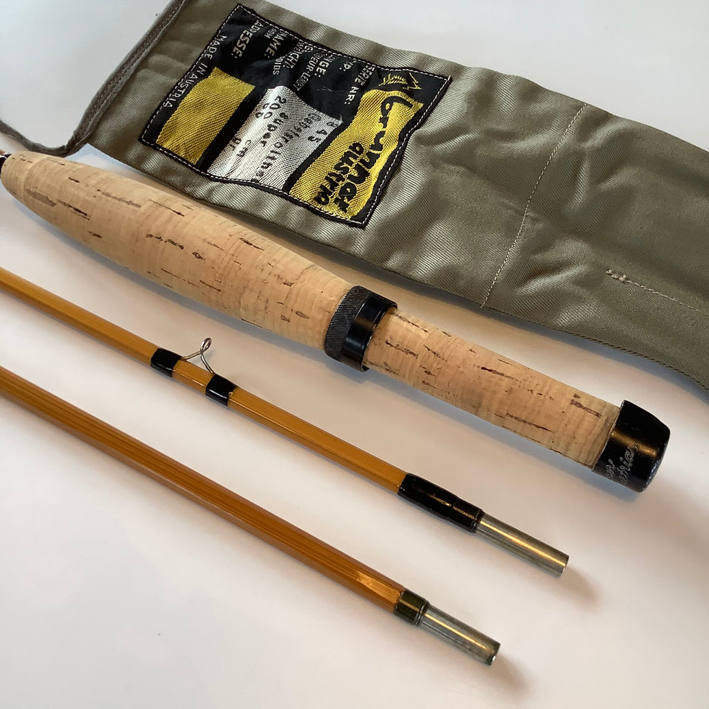 A Rare Walter Brunner of Austria “Gebetsroither Super” built cane fly rod
