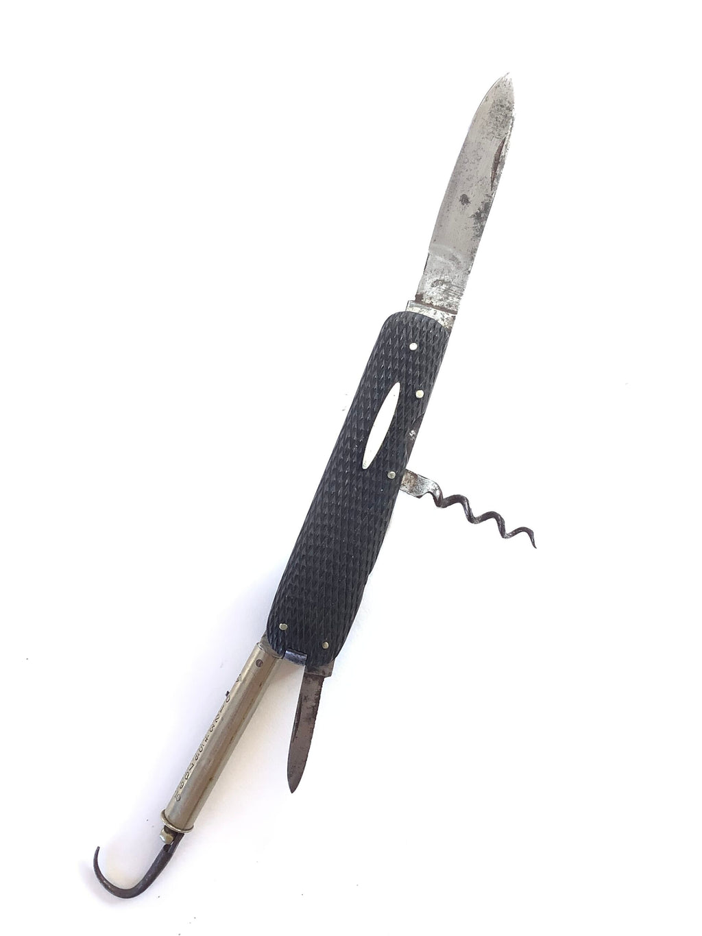 Extremely Rare Antique EDWARDIAN “DRY FLY ANGLERS” Multi-tool Anglers Knife