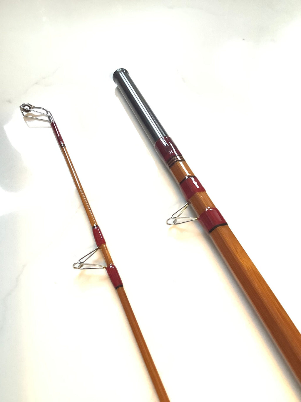 Edward Barder Rod Company “ THE CHRIS YATES MERLIN “Rare HOLLOW BUILT Ltd Edition Built Cane Rod