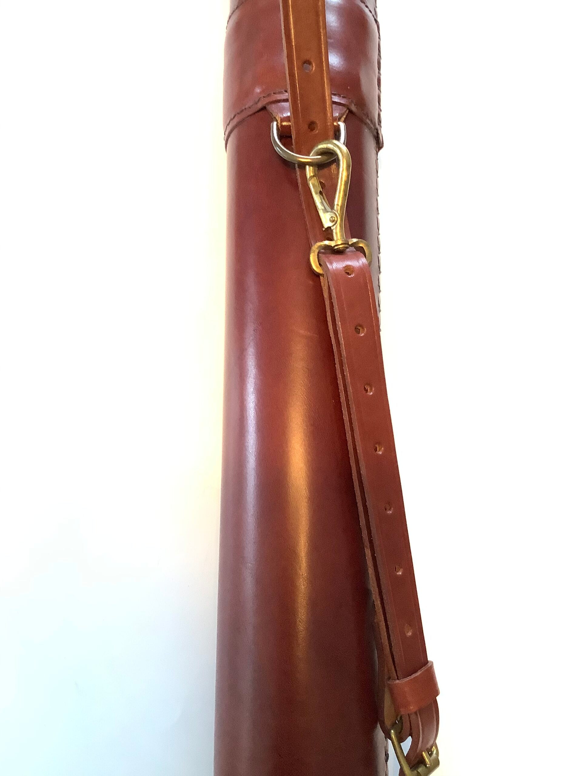 Rare Bruce Walker Full length Leather Rod Carrier