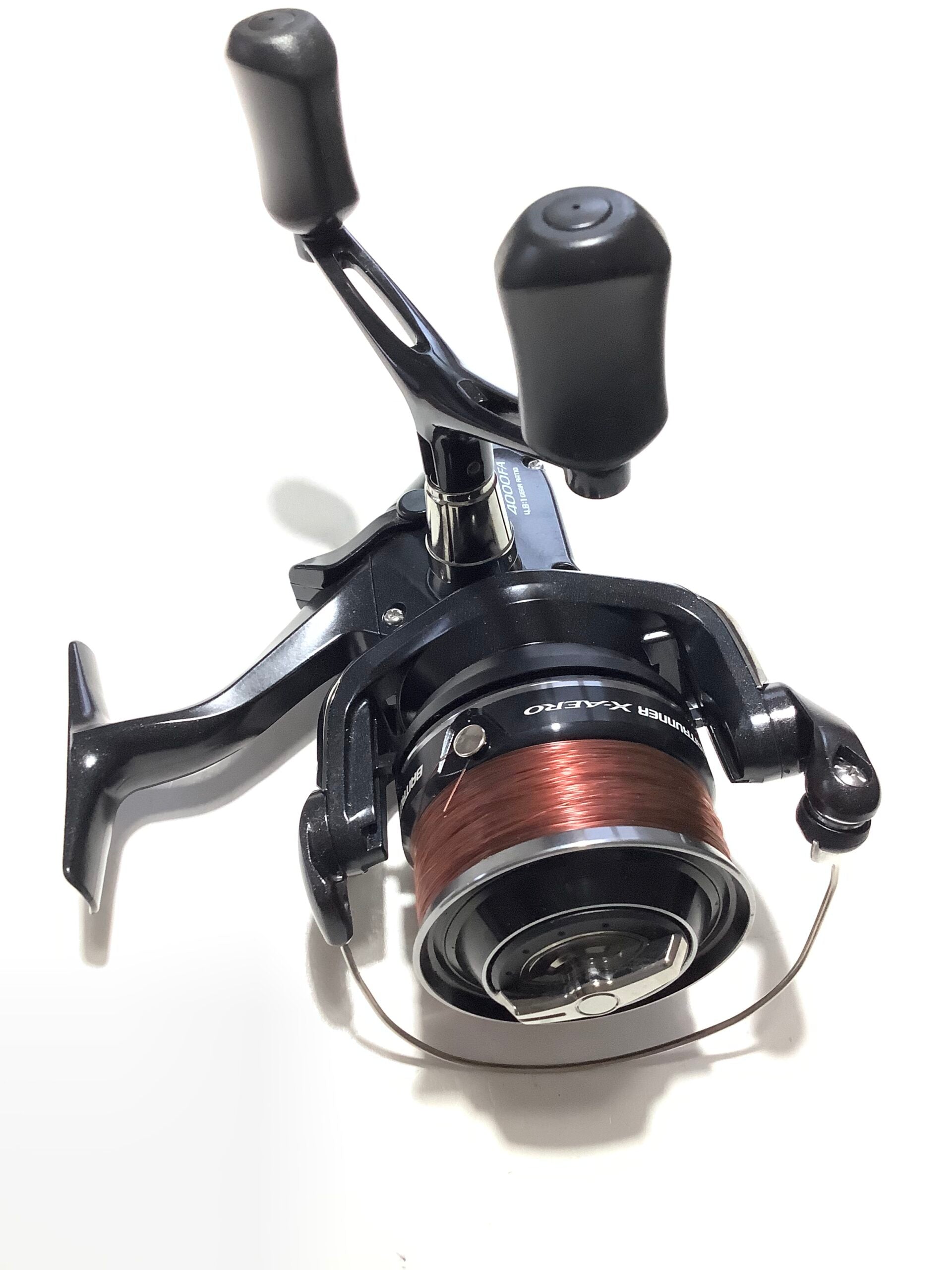 New SHIMANO 4000FA X-AERO Baitrunner Reel