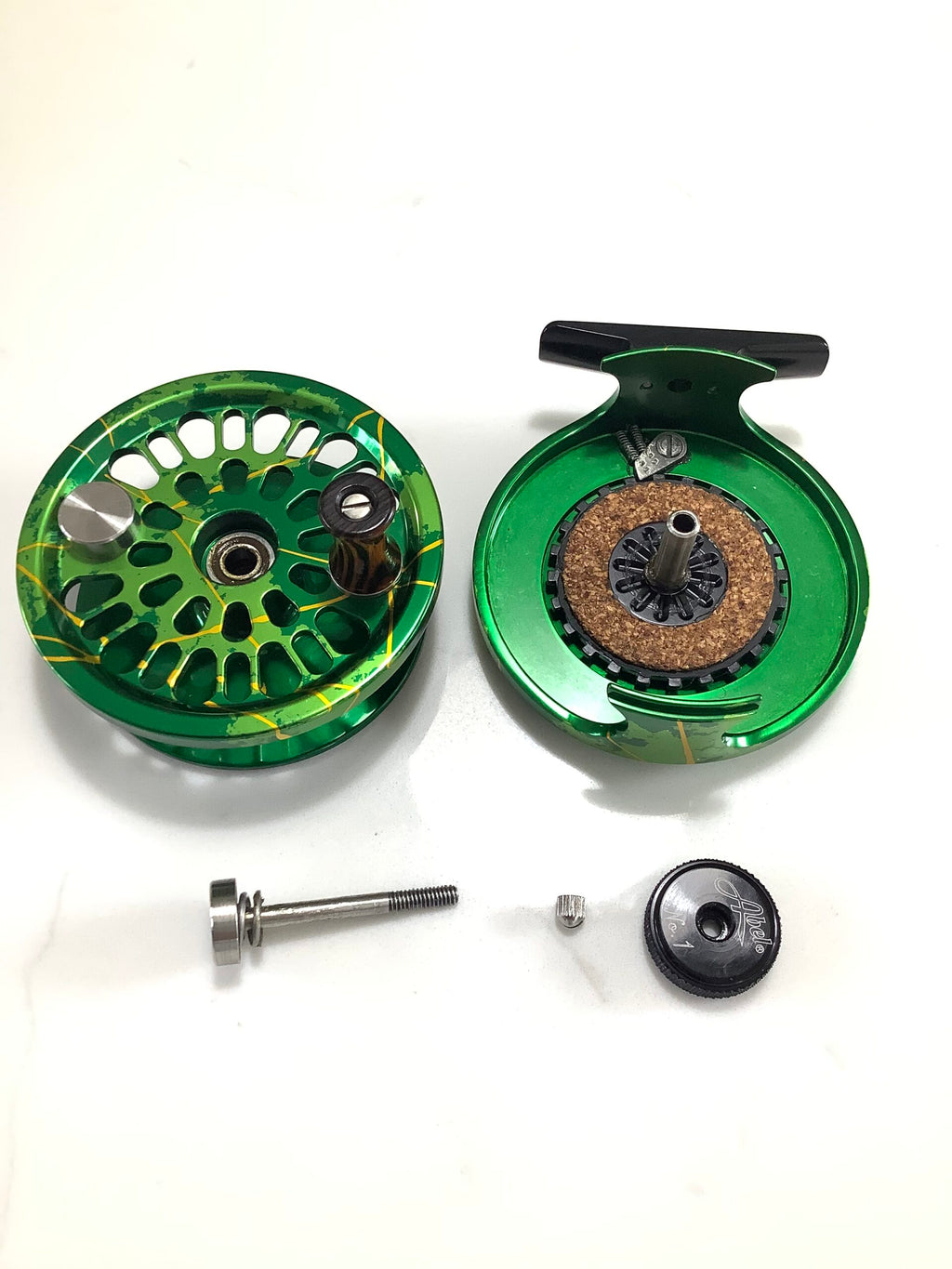 ABEL No.1 Rare Artistic Graphic Design Fly Reel