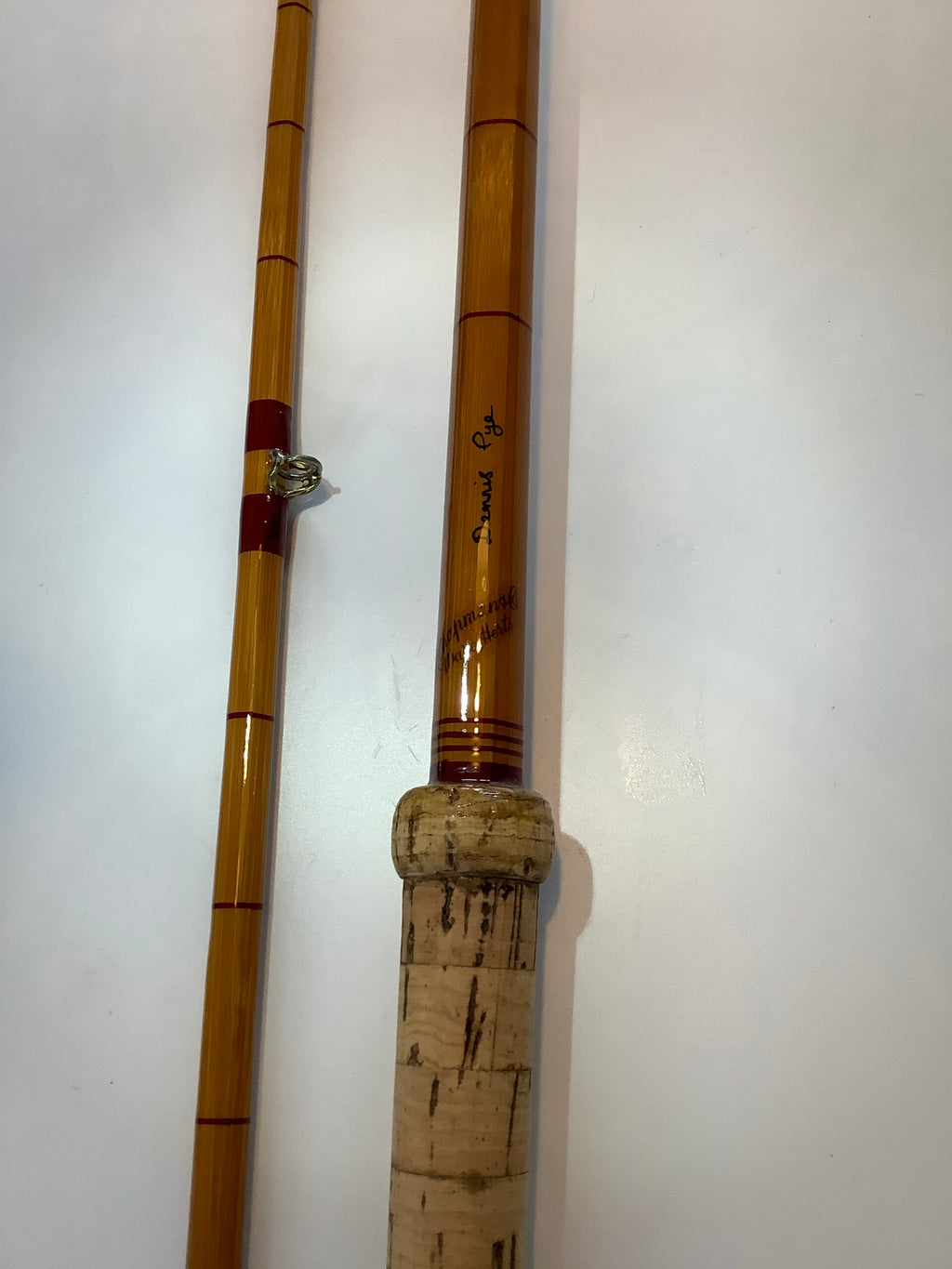 R. chapman “Dennis Pye” 10ft 2” Built cane Pike rod in superb condition