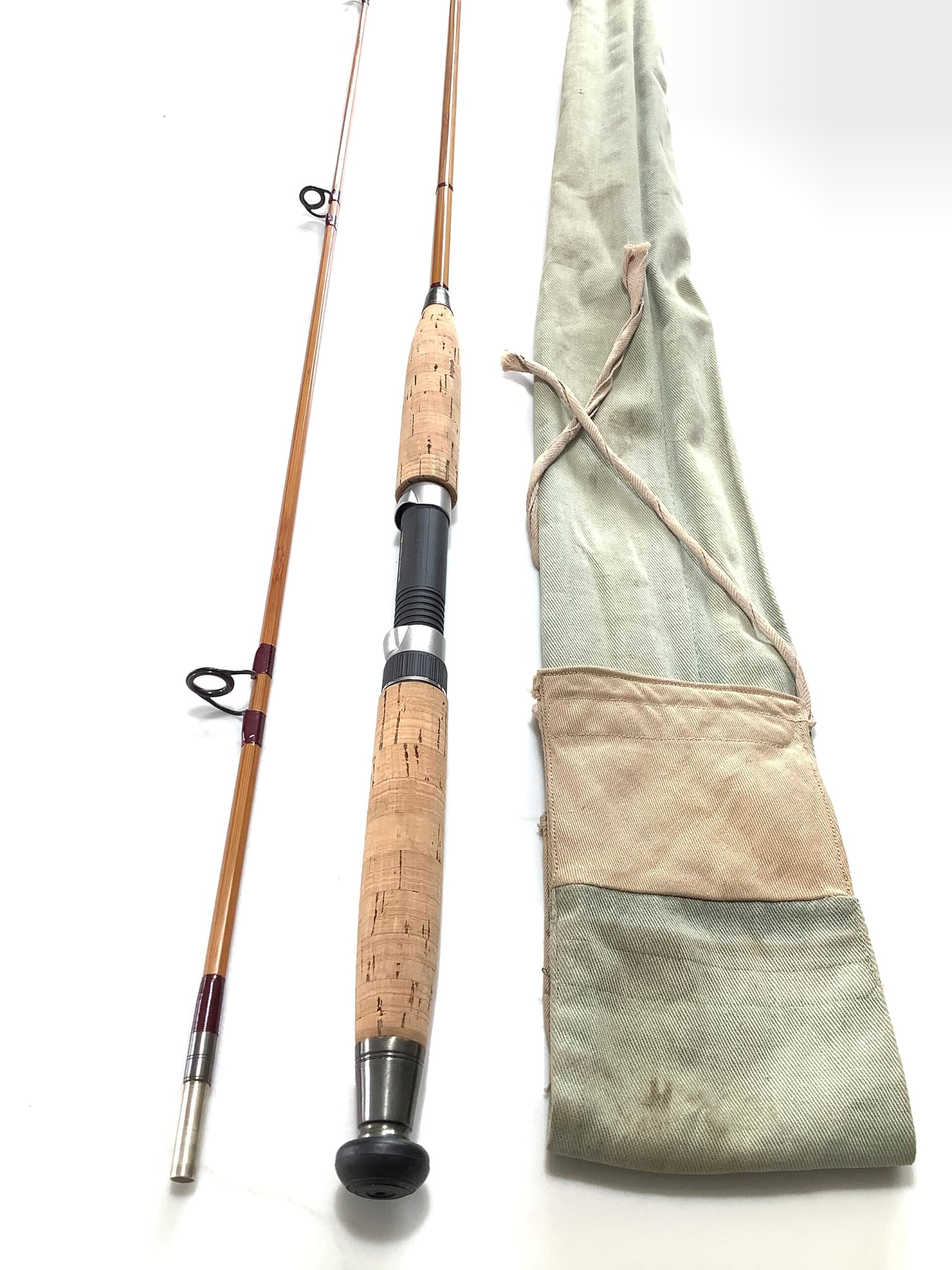 Scarce PARTRIDGE Built Cane 7 1/2 ft  casting rod