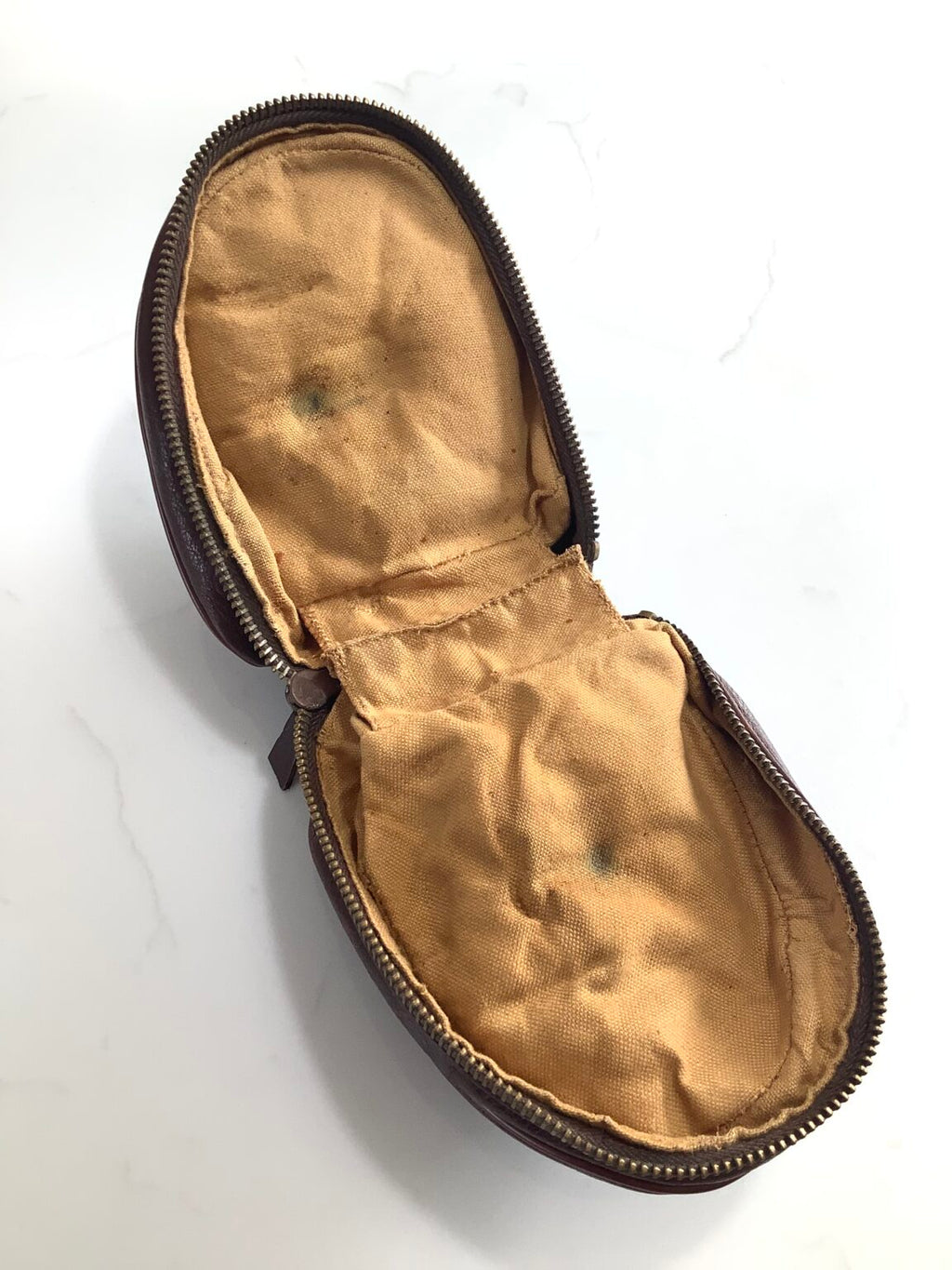 Vintage Leather J.W YOUNGS Reel Case