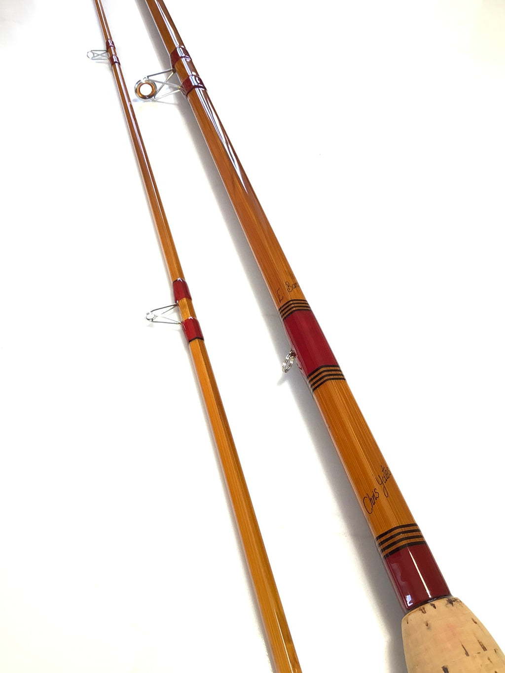 Edward Barder Rod Company “ THE CHRIS YATES MERLIN “Rare HOLLOW BUILT Ltd Edition Built Cane Rod