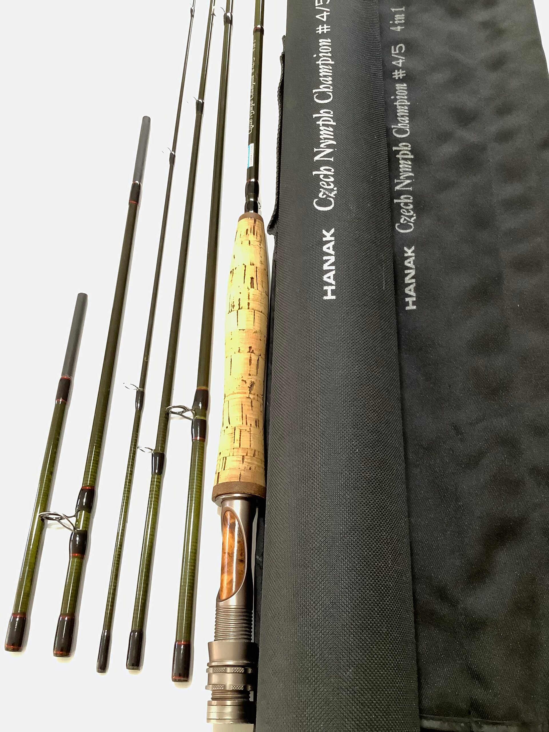 HANAK CZECH NYMPH CHAMPION 4 IN 1 TRAVEL FLY ROD