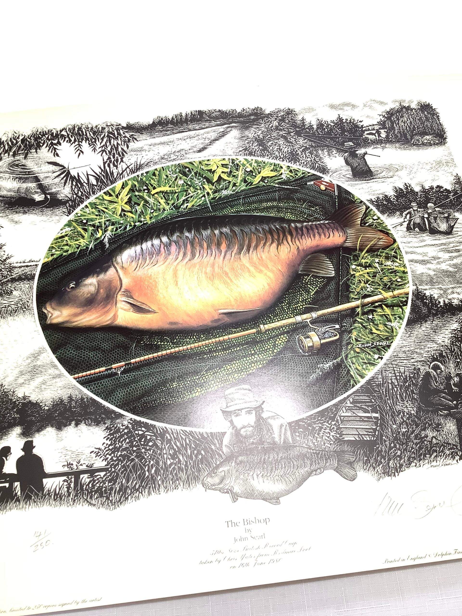 THE BISHOP BY JOHN SEARL LIMITED EDITION CHRIS YATES – Antique & Vintage Fishing Tackle