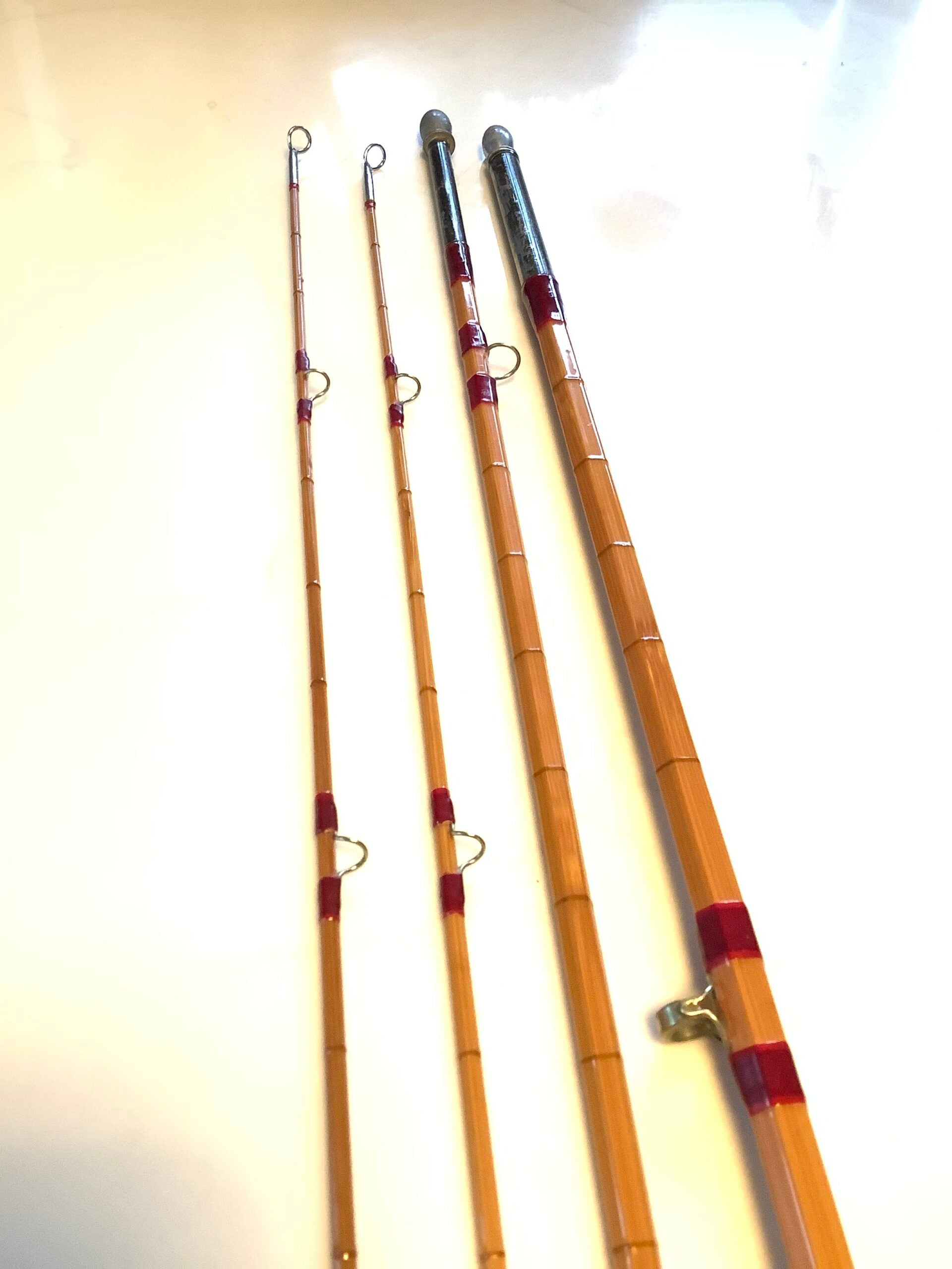 Hardy Bros J.J.H TRIUMPH 8ft 9” Palakona Fly Rod with twin Tips Leather Case