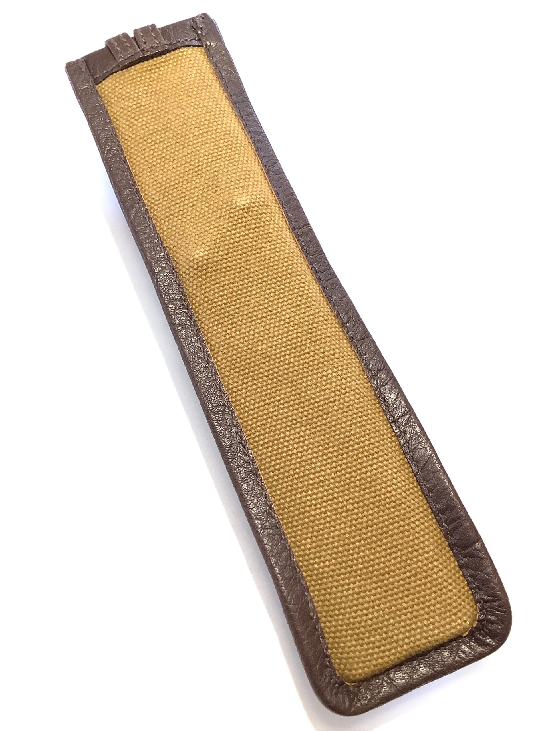 JAMES PURDEY Portable Rosewood Boot Jack with Canvas Leather case