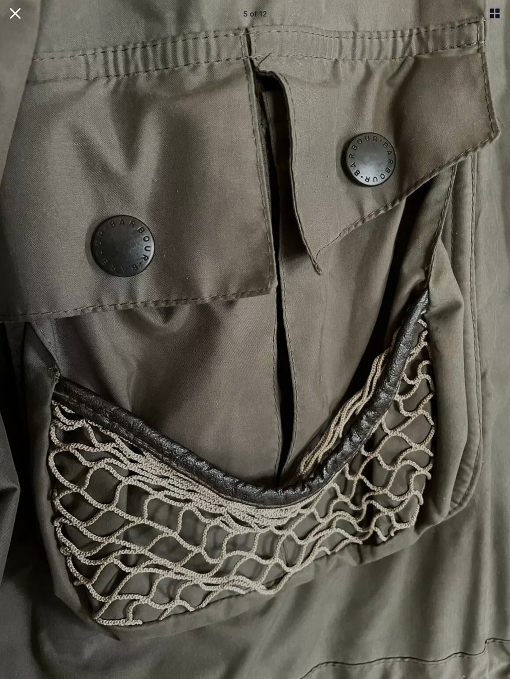 Rare Tokito Ltd Edition Barbour “Dryfly” XL Fisherman’s Coat