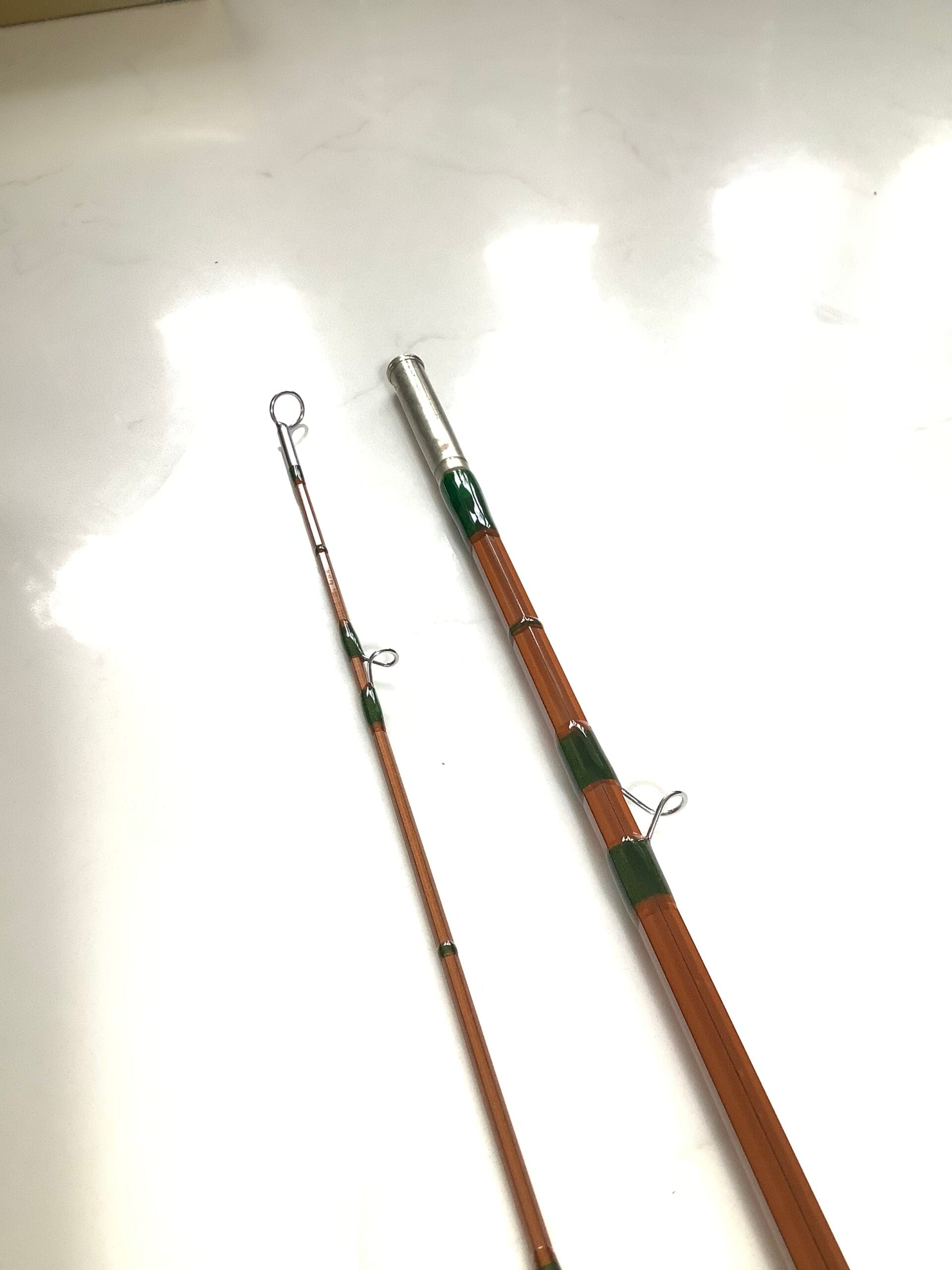 Rare “HEXAGRAPH “ ATLANTIC SALMON” Fly Rod 9ft 6” #10