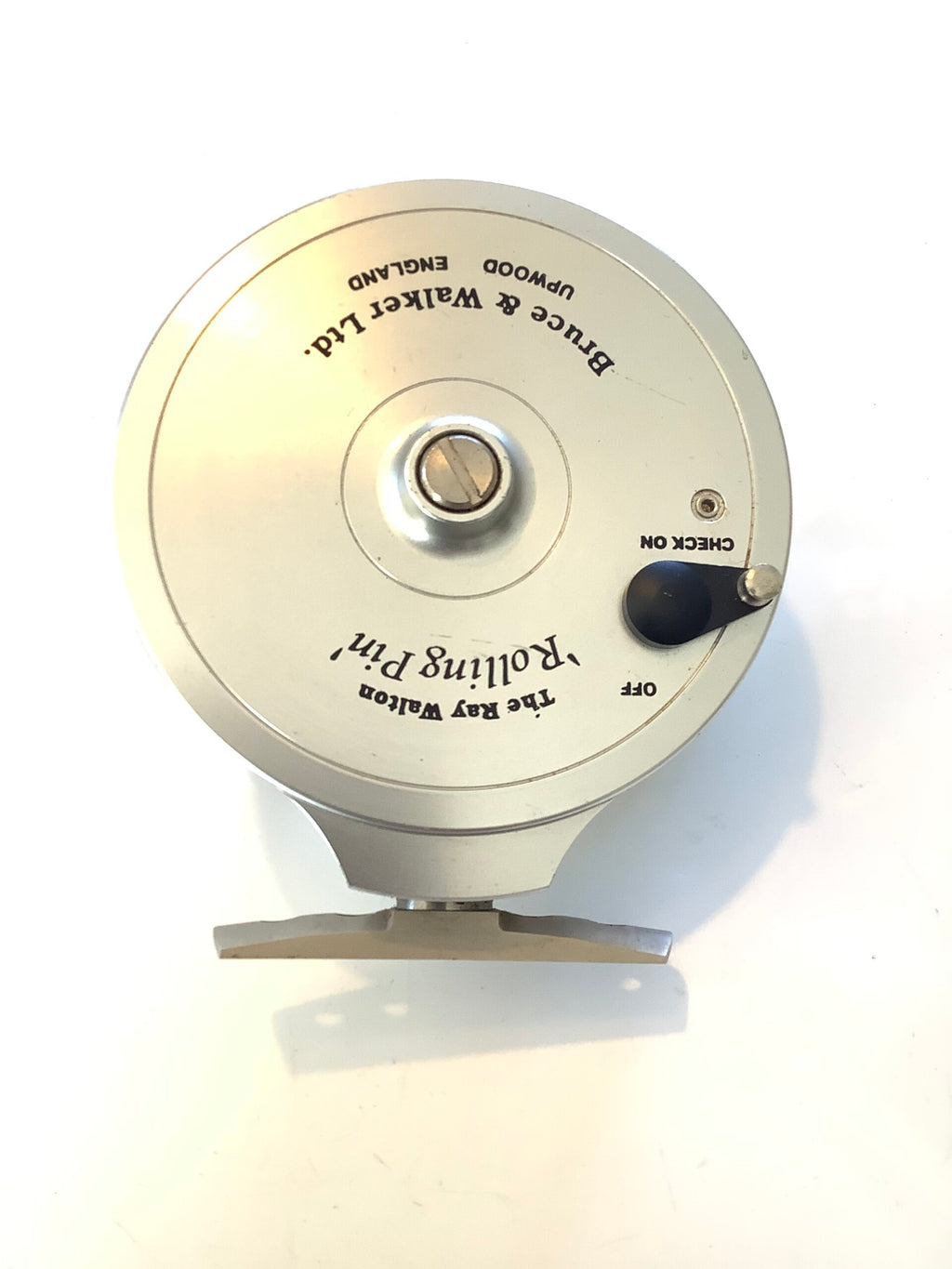 Bruce Walker Ray Walton Rolling Pin Centre Pin Reel.