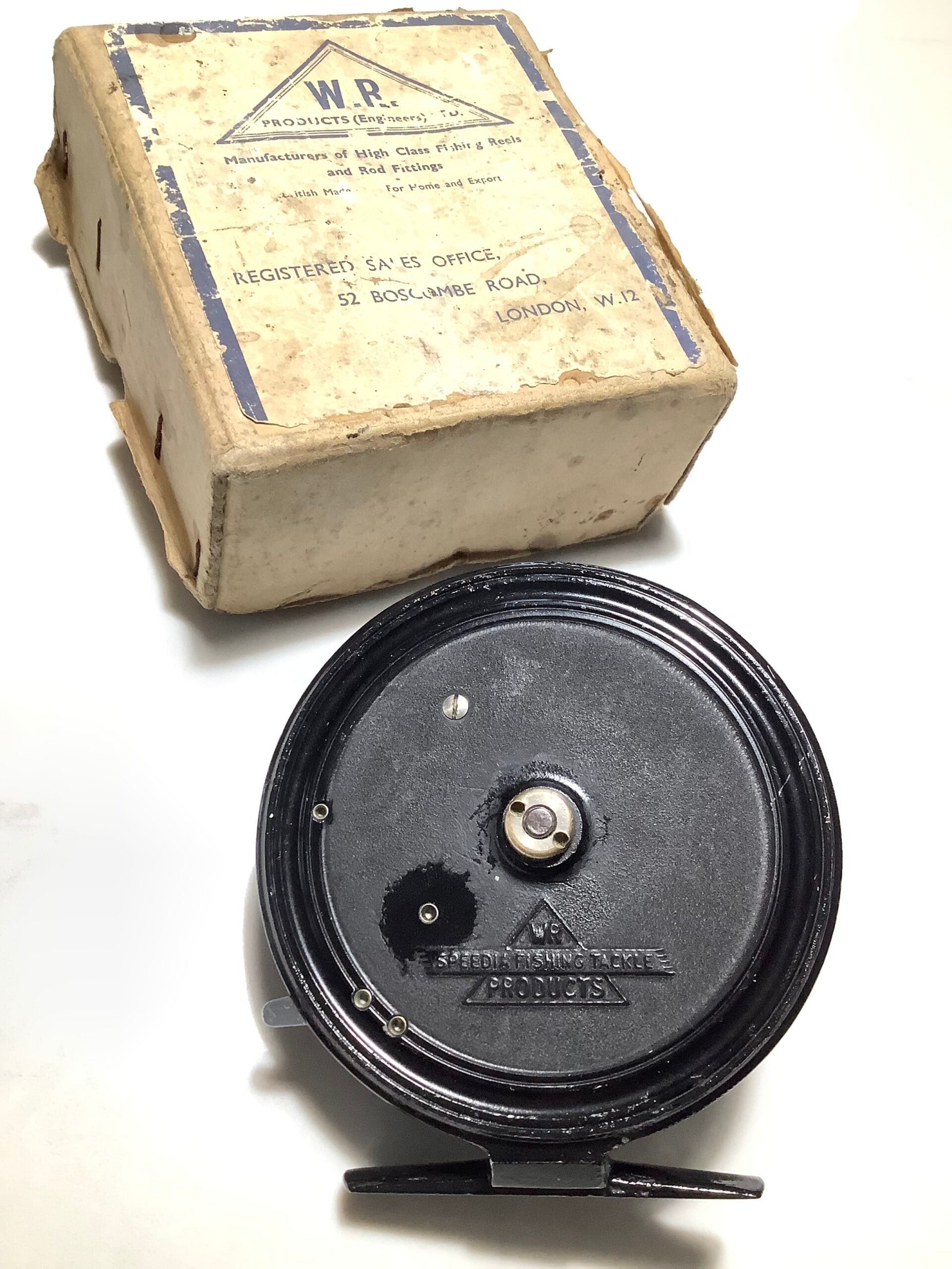 Vintage SPEEDIA Narrow Drum Centrepin