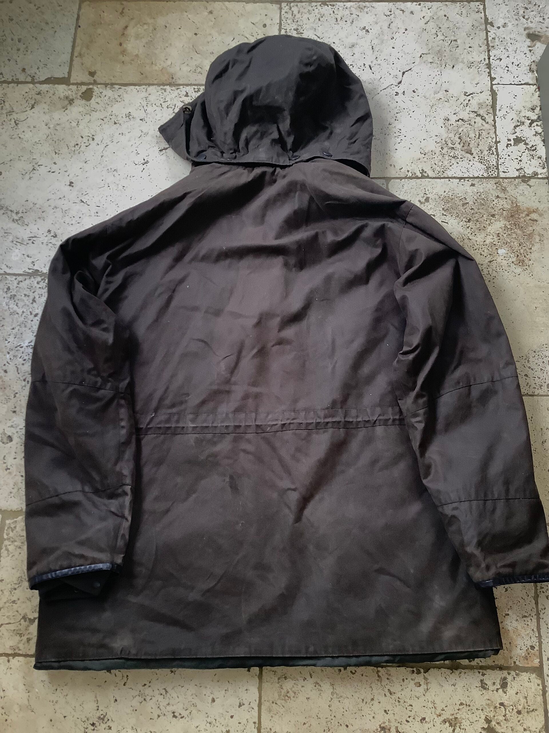 Rare Barbour “DryFly” XL Waxed Endurance Jacket – Antique